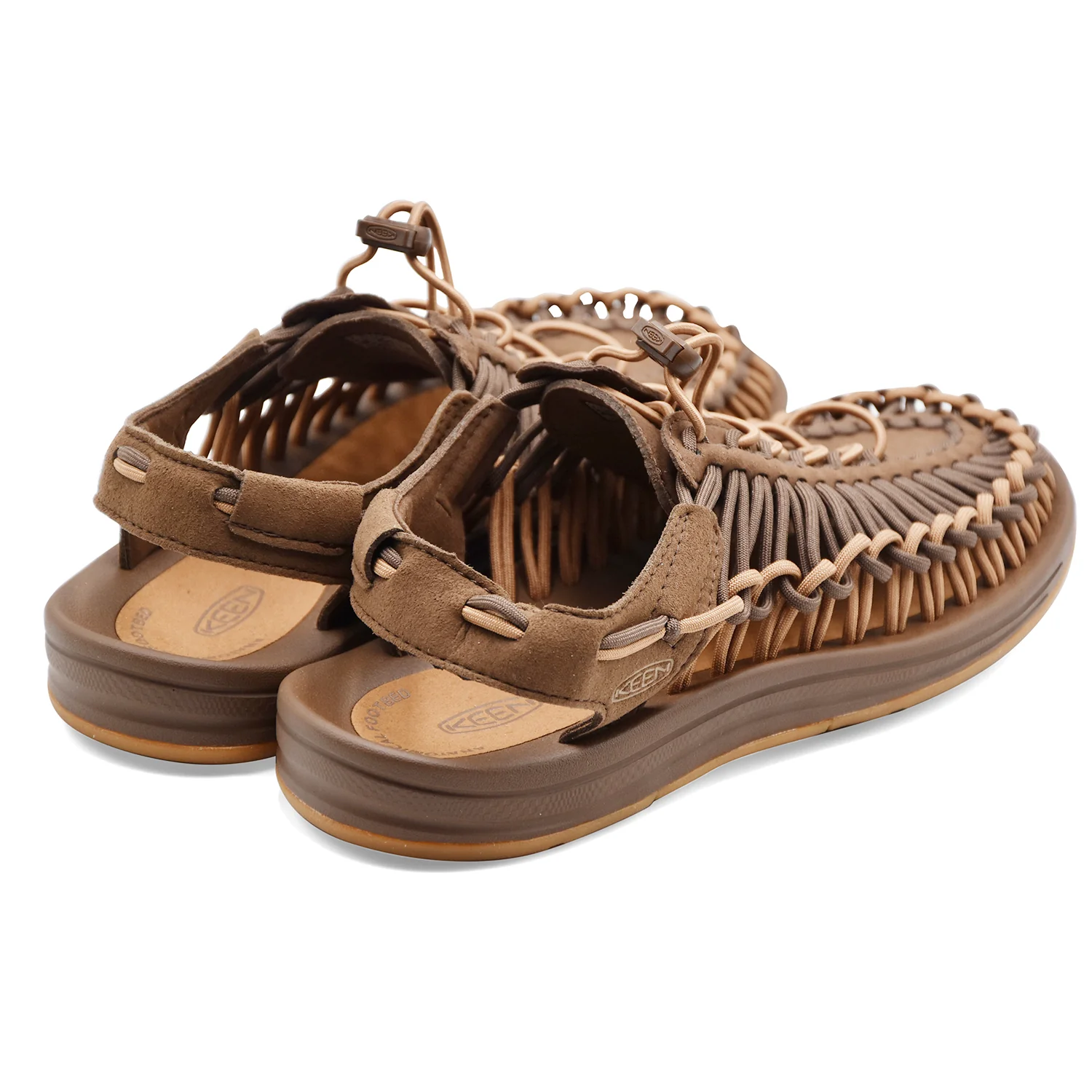 Sneakers Sandalo Uomo Keen Uneek Dark Earth Chipmunk Marrone - Image 5