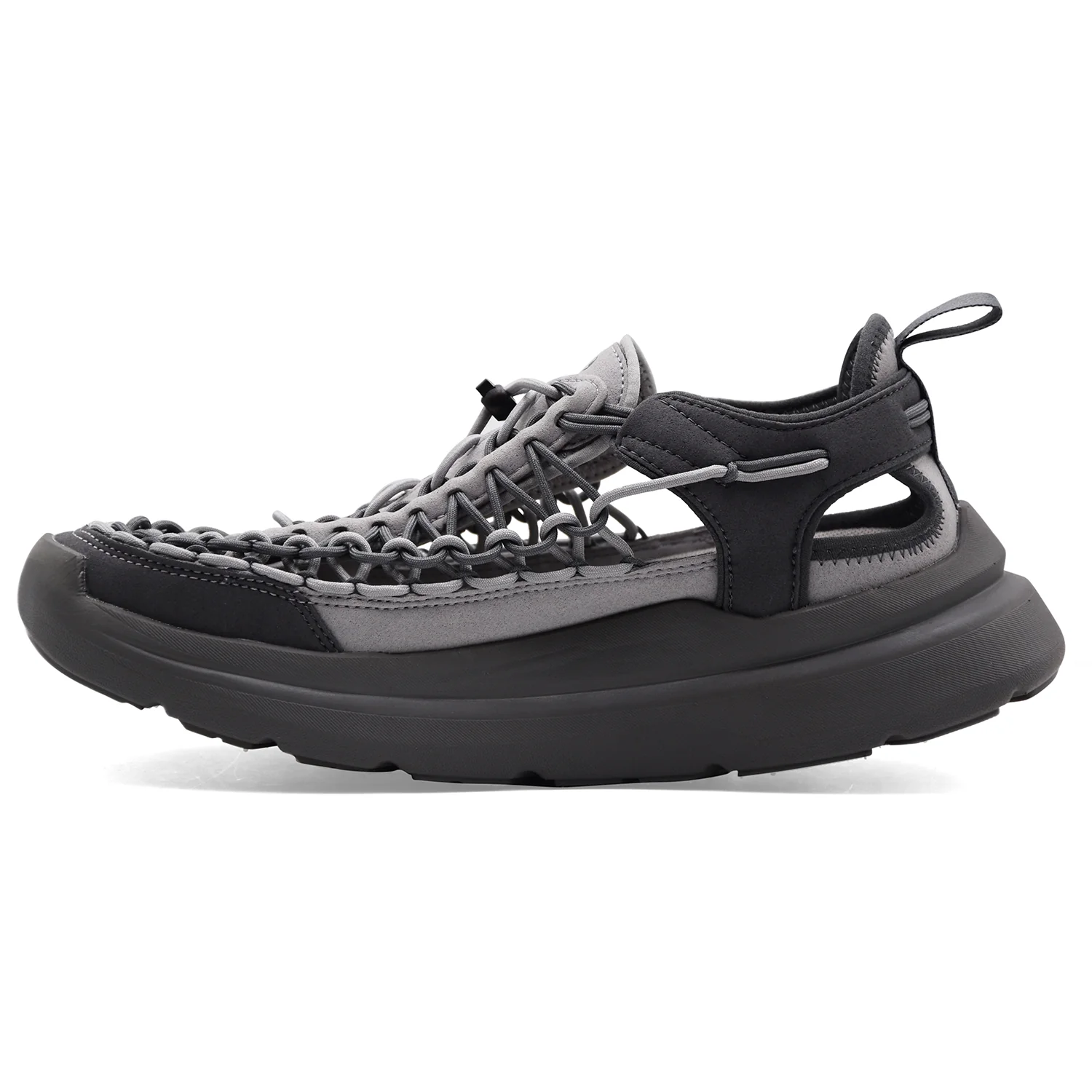 Sneakers Uomo Keen Uneek Grigio Con Chiusura Quick-Cinch Bungee - Image 5