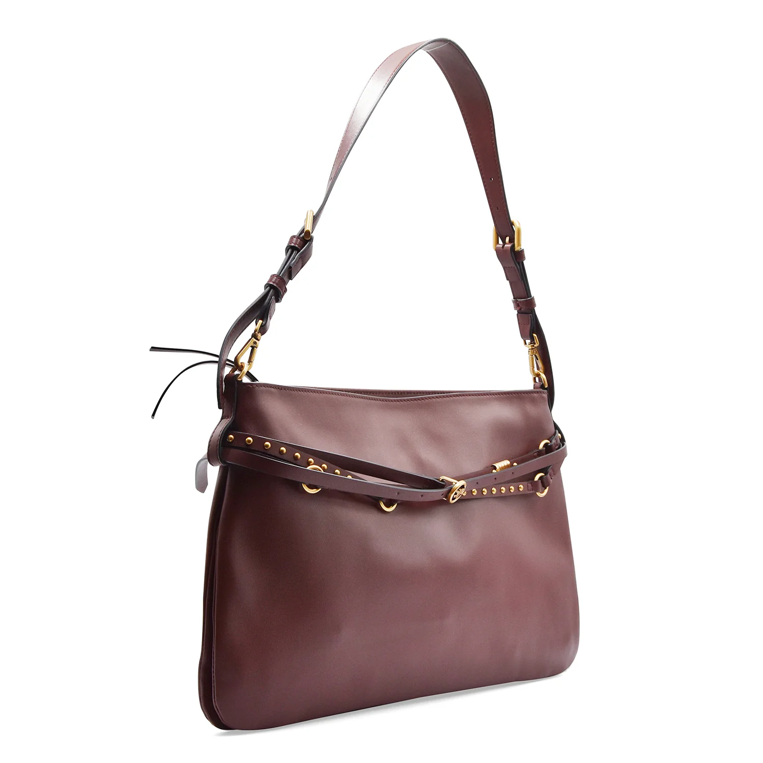 Borsa Pinko Donna In Morbida Pelle Burgundy Wine BELT BAG BIG - Image 2