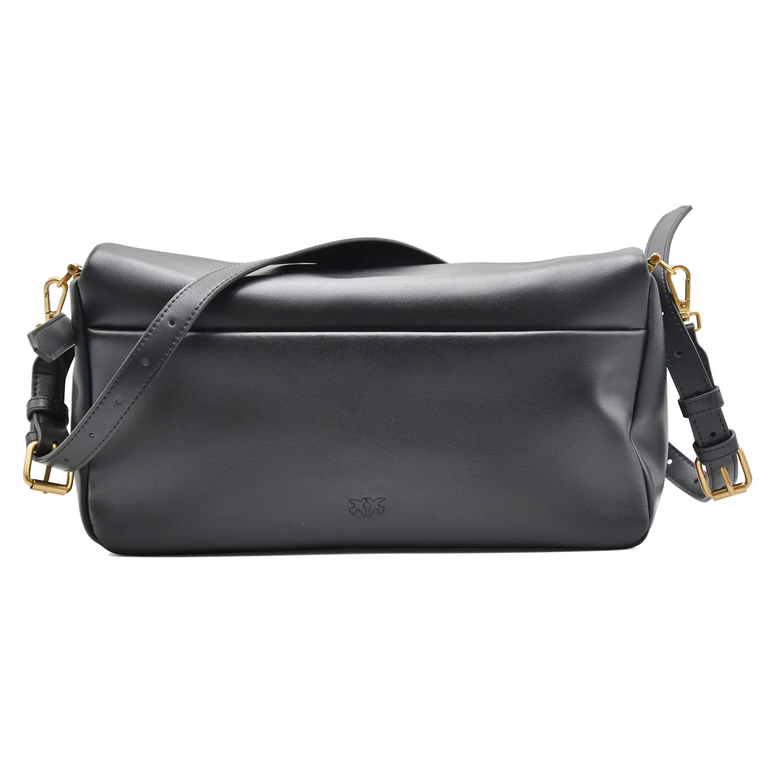 Borsa Pinko Donna Click Soft Baguette Handle Clas Pelle Nero - Image 3