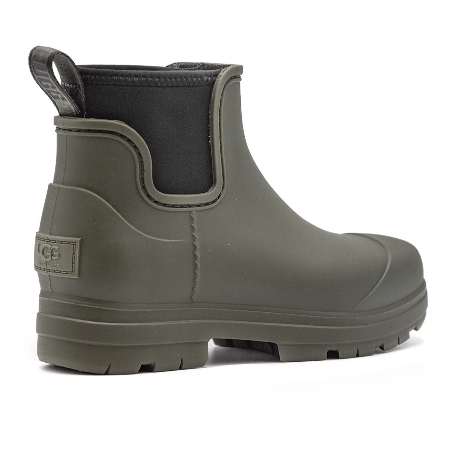 Ugg Donna Stivaletti Droplet Verde In Gomma Ideale Per Piogge - Image 4