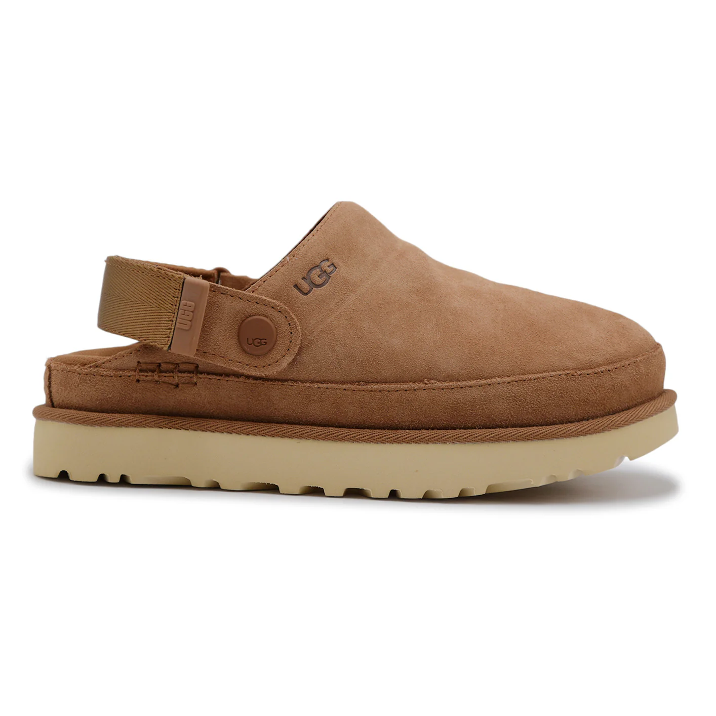 Sabot Donna UGG Goldenstar Plateau Leggero Camoscio Chestnut - Image 4