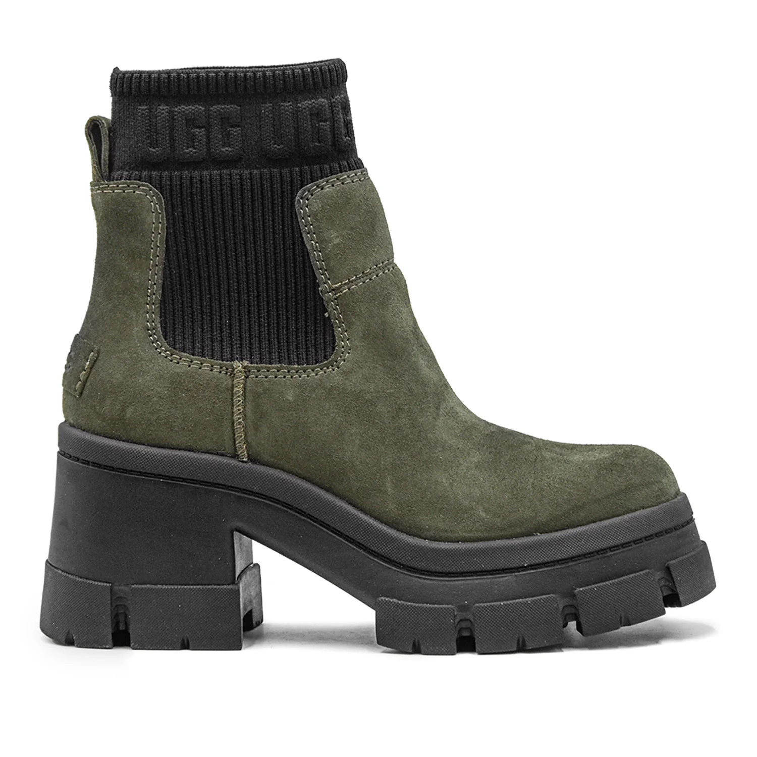 Stivaletti Ugg Brooklyn Verde Donna Dagli Elementi Accattivanti