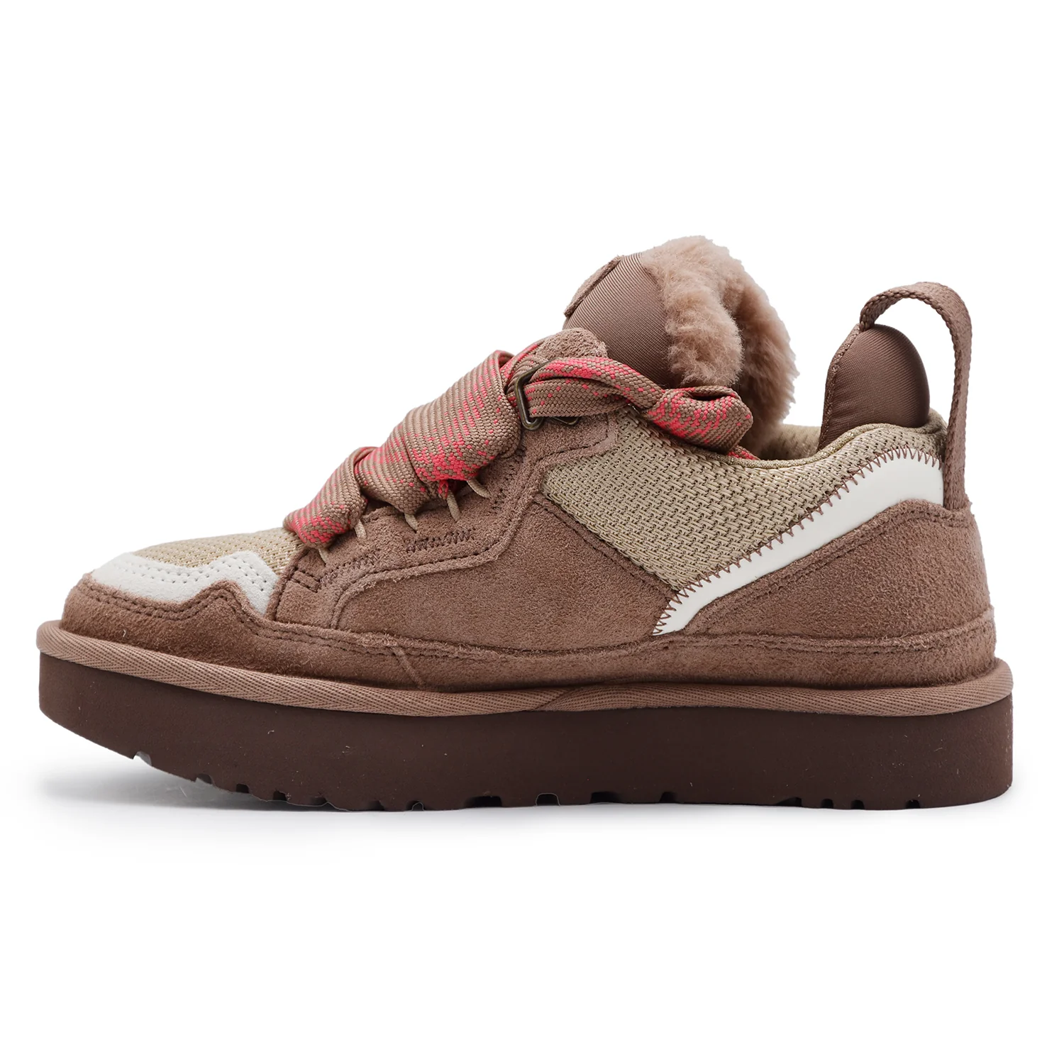 Sneakers UGG Donna Lowmel Suede Rocky Oak Stile Contemporaneo - Image 2