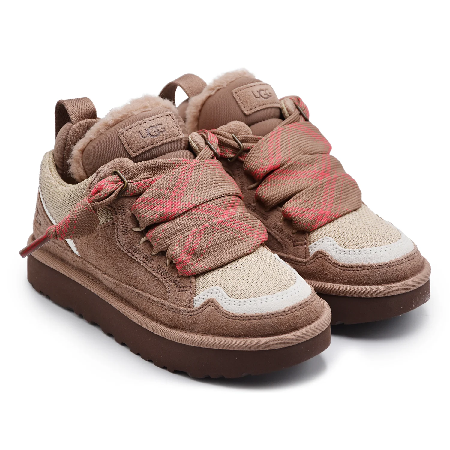 Sneakers UGG Donna Lowmel Suede Rocky Oak Stile Contemporaneo - Image 3