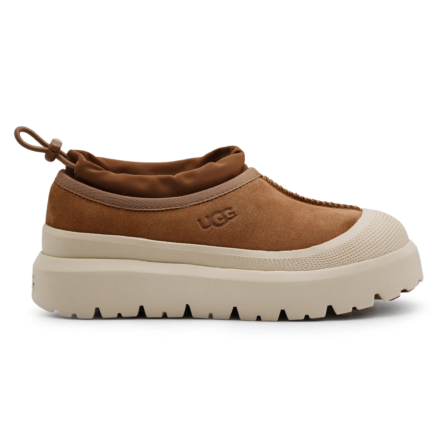 Sabot UGG Donna Tasman Weather Hybrid Pelle Scamosciata Chestnut