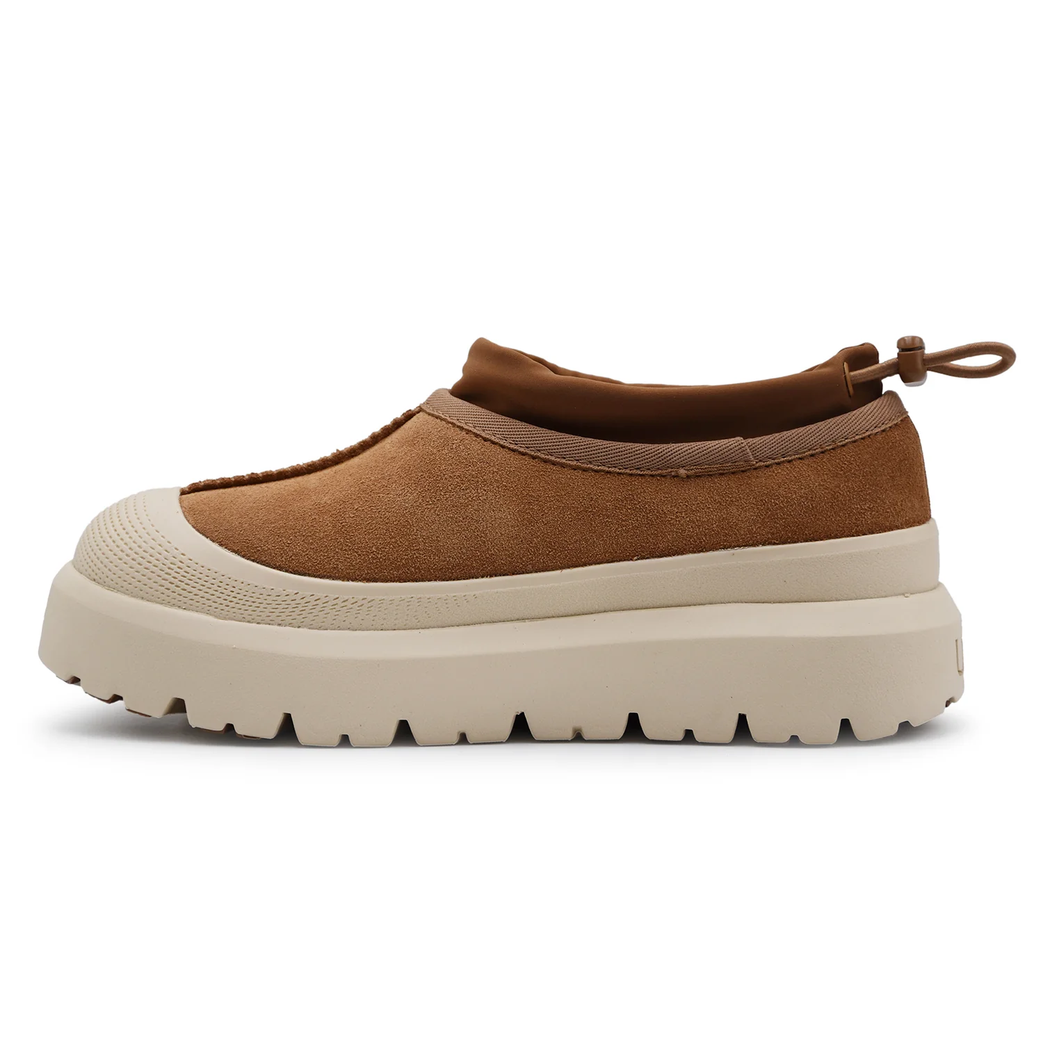 Sabot UGG Donna Tasman Weather Hybrid Pelle Scamosciata Chestnut - Image 4