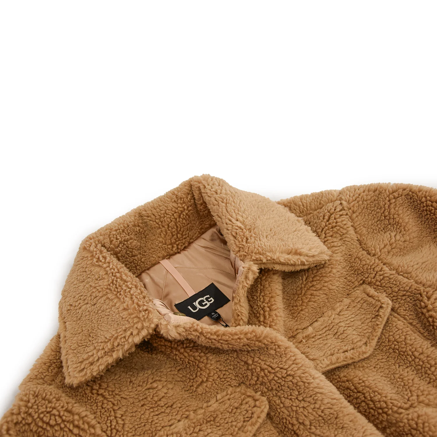 Giacca Ugg Frankie Camicia Oversize Donna Cammello Innovativo - Image 3