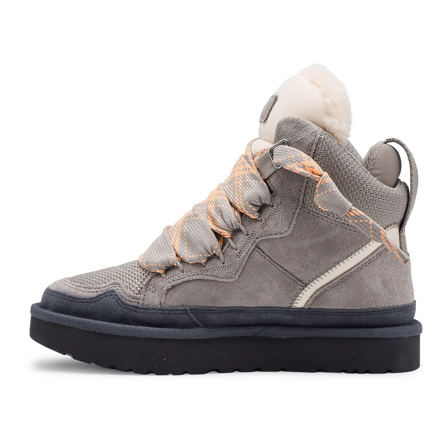 Sneakers Ugg Donna Highmel Grigio Interno Misto Lana UGGplush - Image 2
