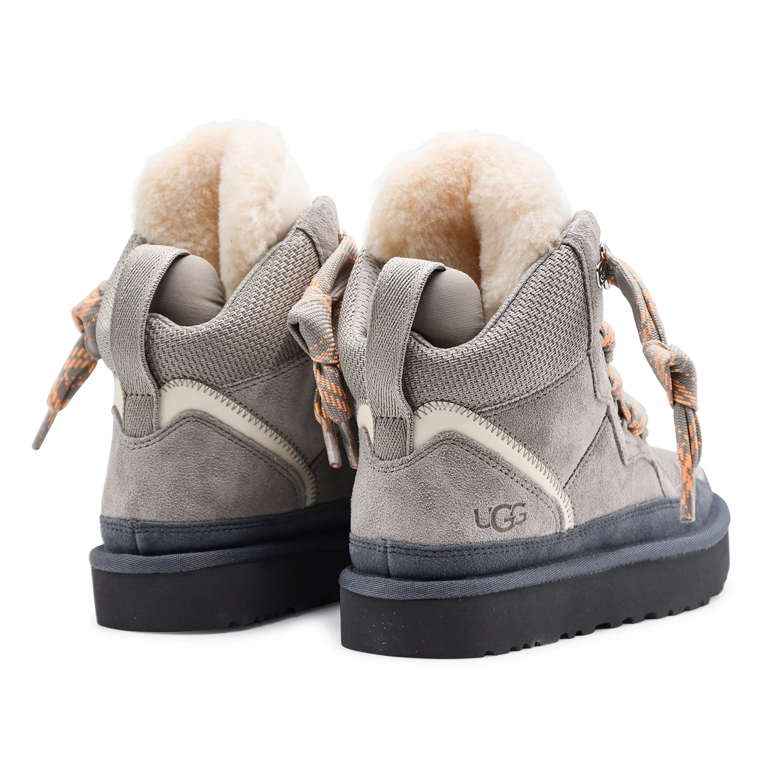 Sneakers Ugg Donna Highmel Grigio Interno Misto Lana UGGplush - Image 4