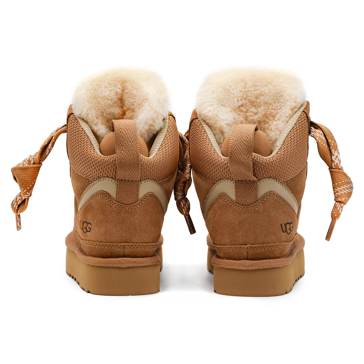 Ugg Highmel Donna Camoscio Tabacco Dallo Stile Disinvolto - Image 3