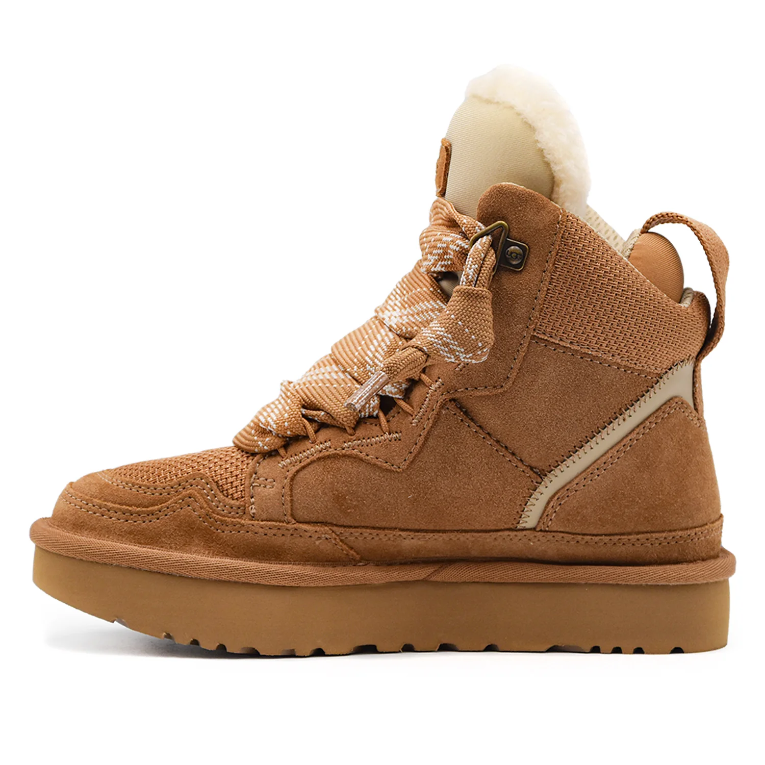 Ugg Highmel Donna Camoscio Tabacco Dallo Stile Disinvolto - Image 4