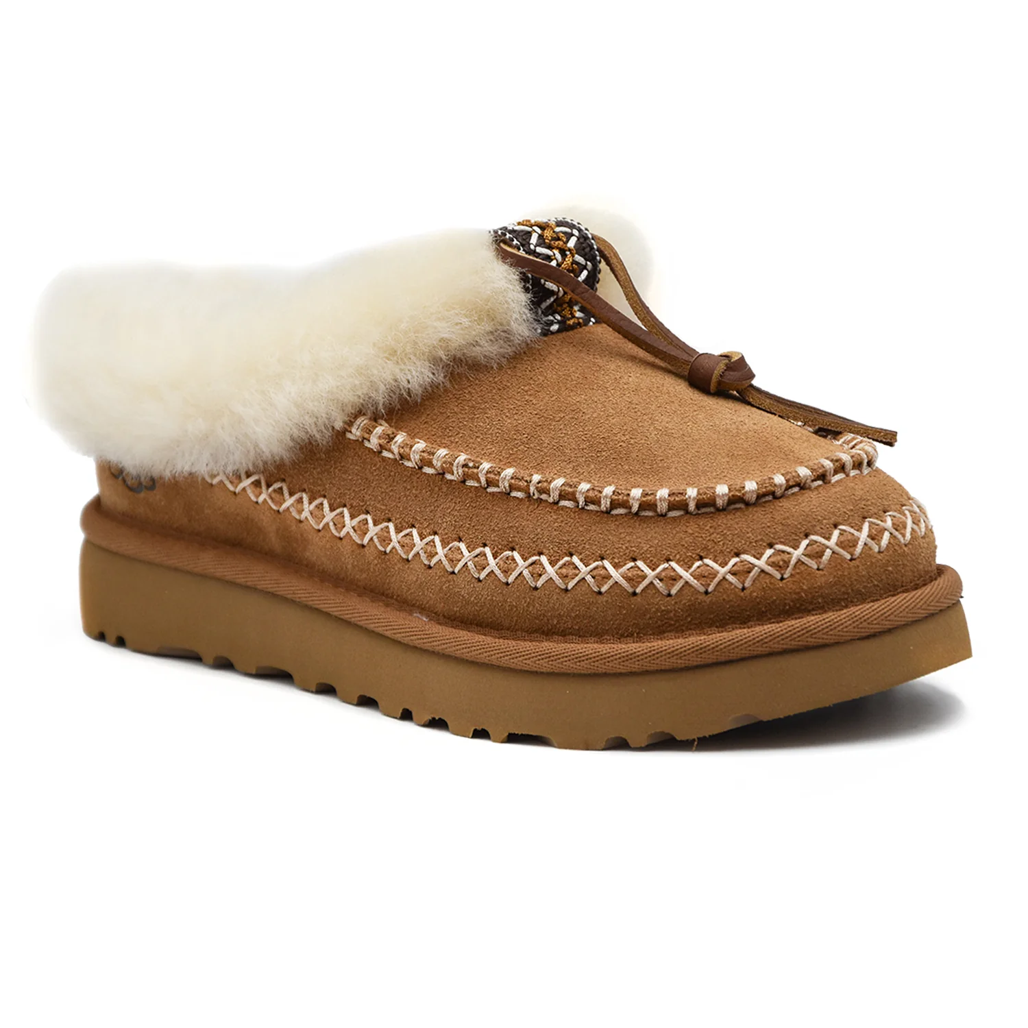 Ugg Sabot Tasman Alpine Donna Marrone Comfort E Stile Iconico - Image 3