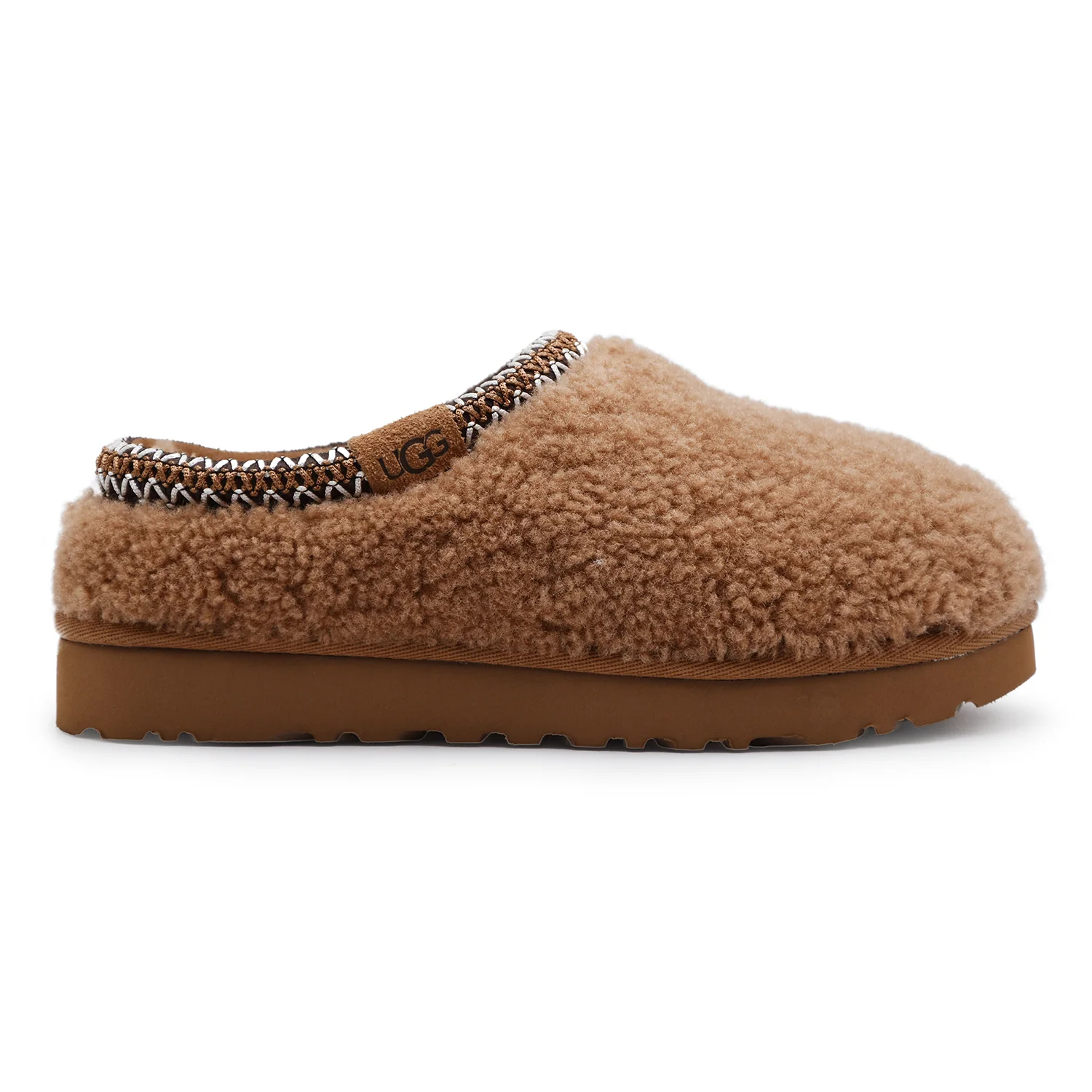 Sabot Donna UGG Tasman Maxi Curly Chestnut Soletta In UGGplush