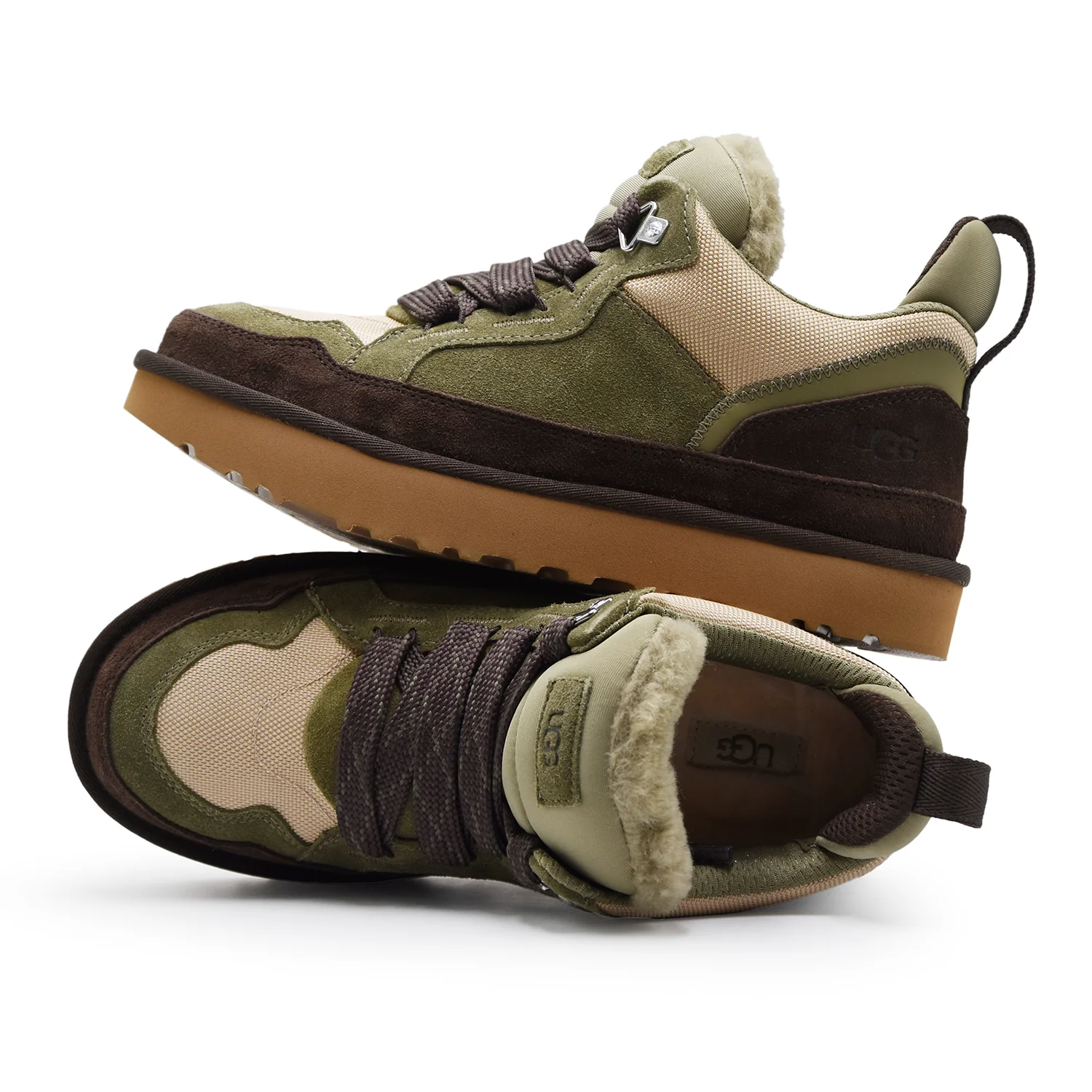 Sneakers Uomo UGG Lowmel Street Style Burnt Olive Mustard Seed - Image 5
