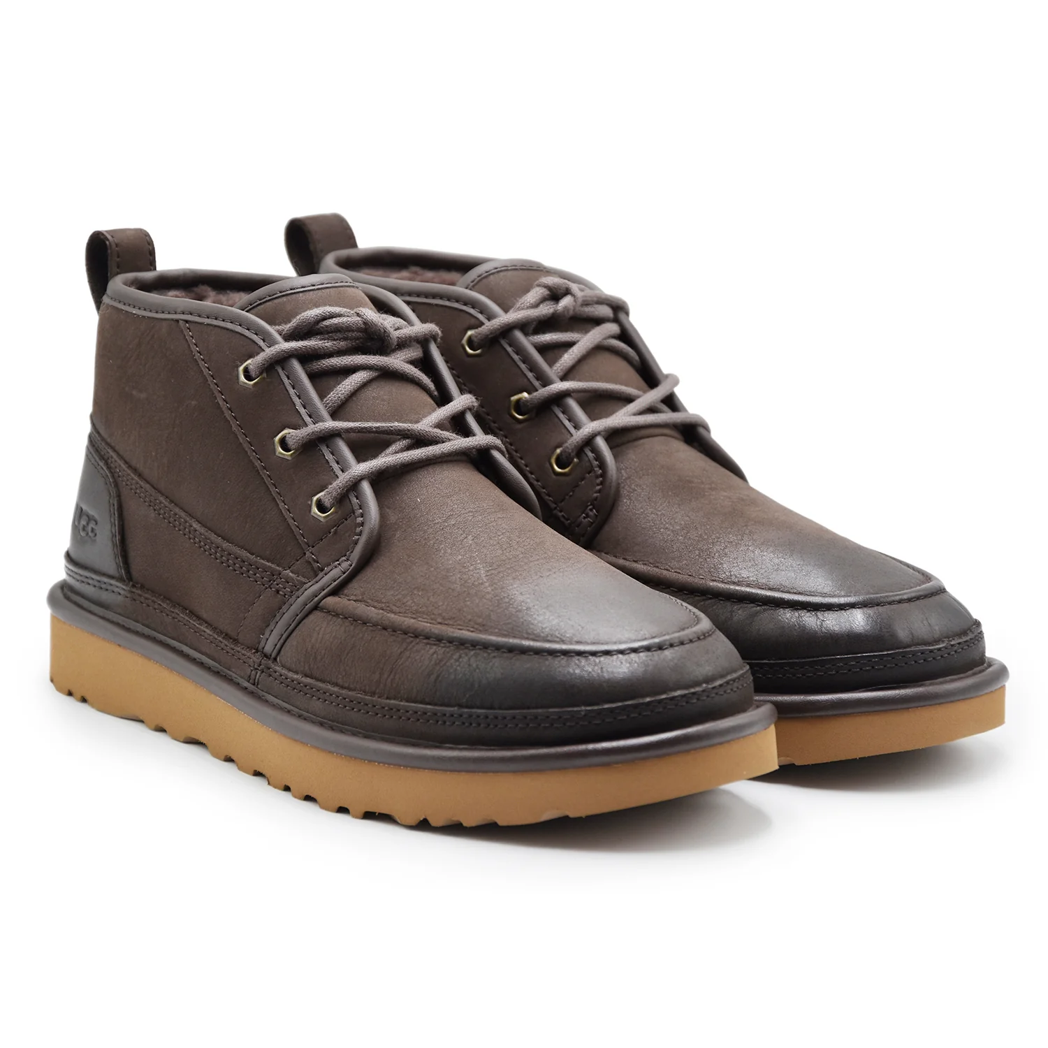 Polacchini UGG Uomo Modello Neumel Moc Nubuck Testa Di Moro - Image 2