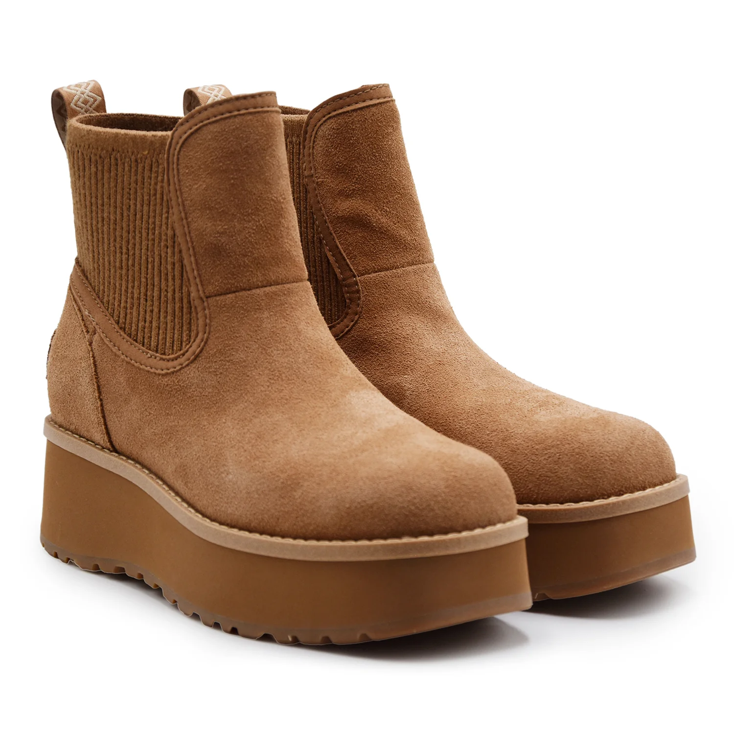 Stivaletti UGG Donna Chelsea Cityfunc Chestnut Design Pull-On - Image 2