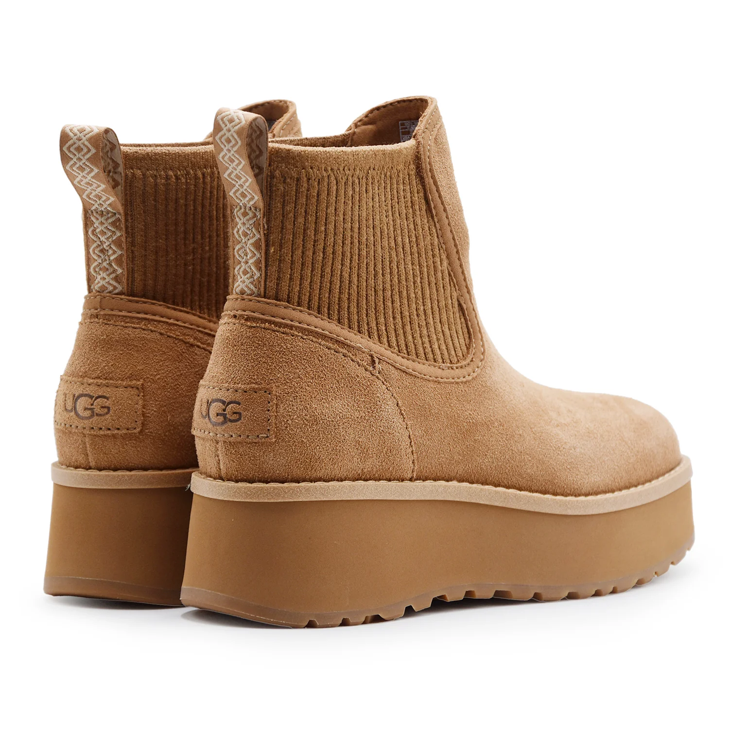 Stivaletti UGG Donna Chelsea Cityfunc Chestnut Design Pull-On - Image 3