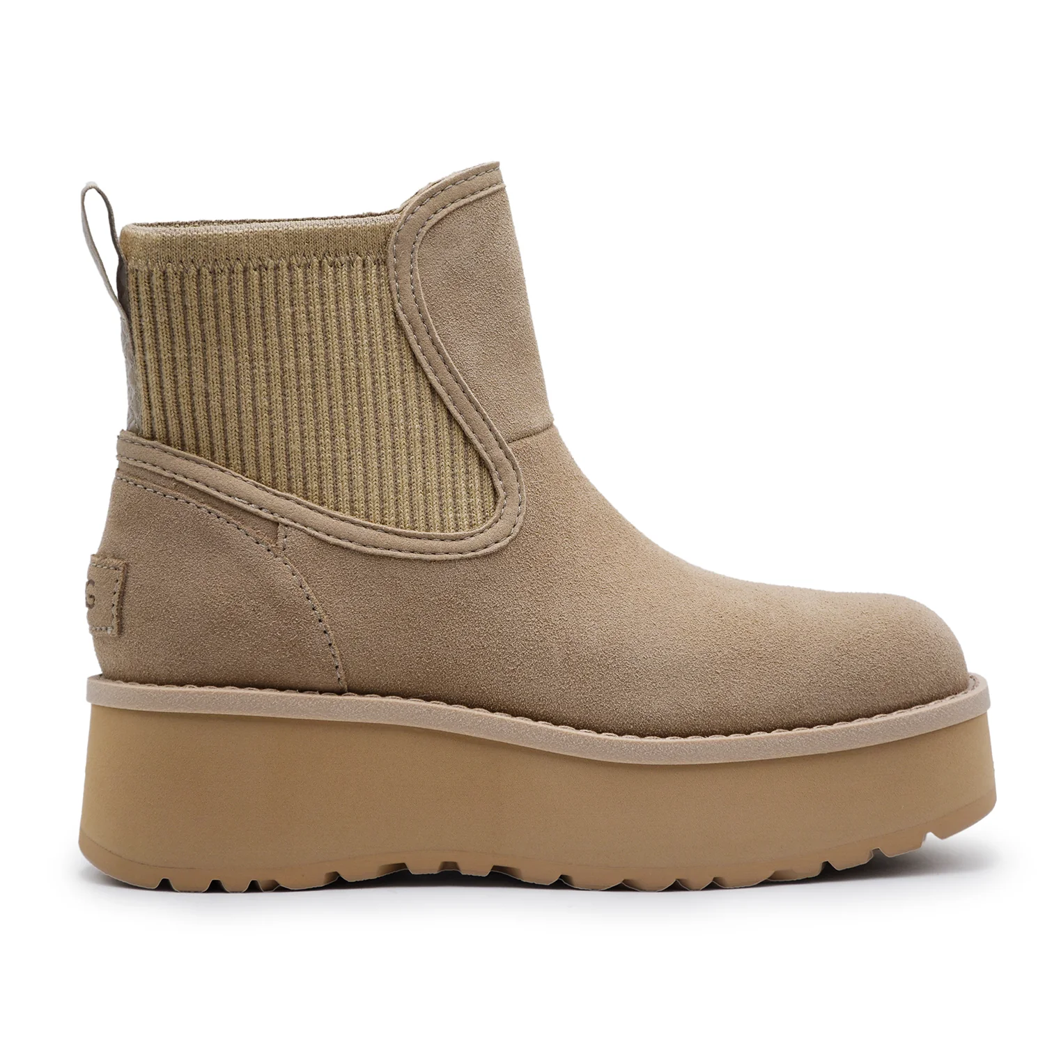 Stivaletti UGG Donna Chelsea Mod Cityfunc Suede Mustard Seed