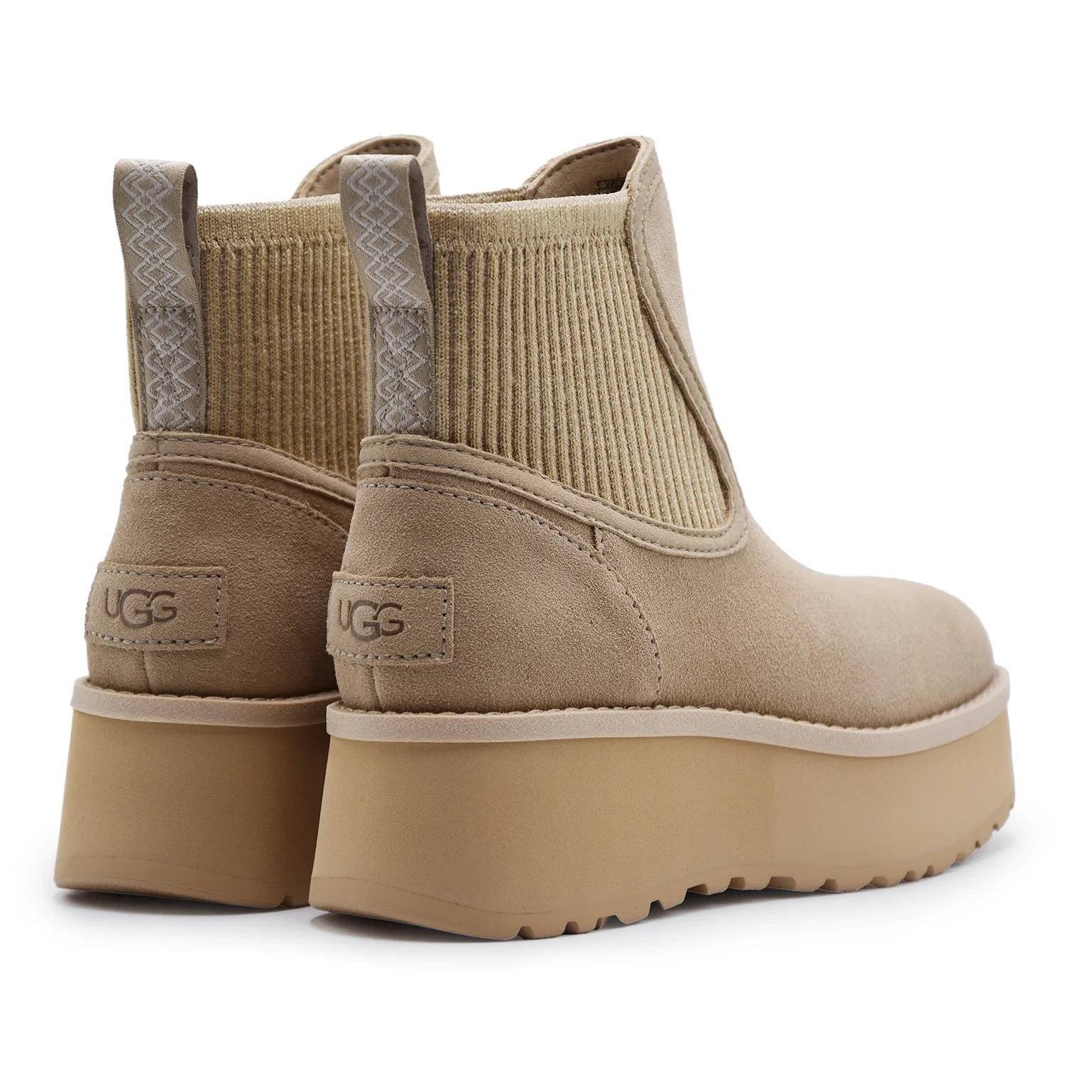 Stivaletti UGG Donna Chelsea Mod Cityfunc Suede Mustard Seed - Image 3