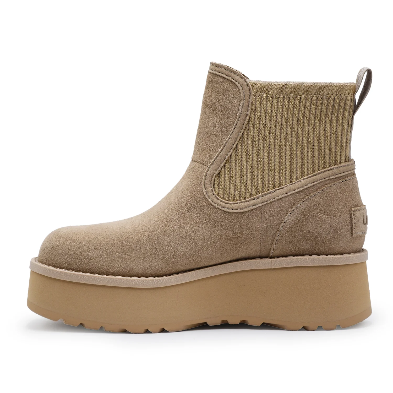 Stivaletti UGG Donna Chelsea Mod Cityfunc Suede Mustard Seed - Image 4