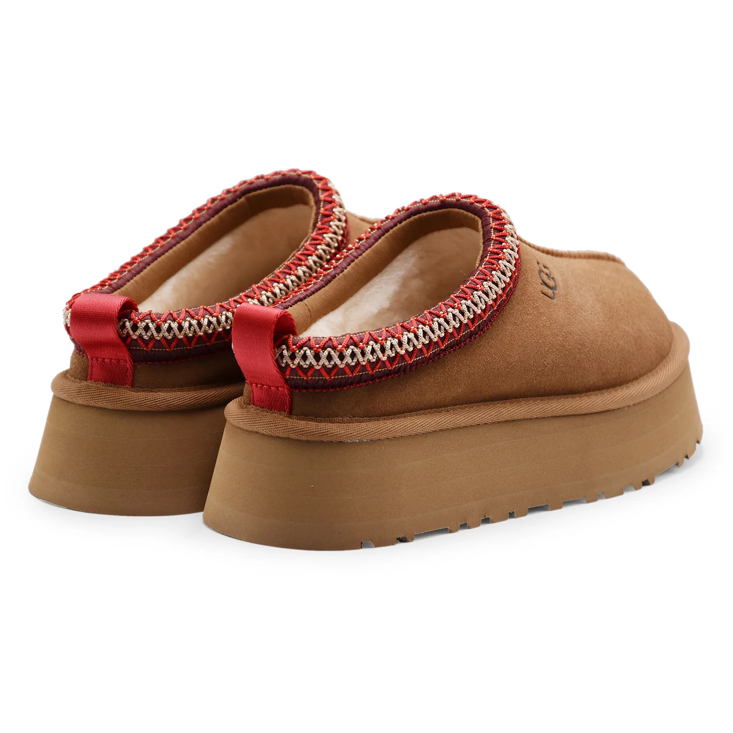 Sabot UGG Tazz II Donna Chestnut Bordo Con Intreccio UGGbraid - Image 5