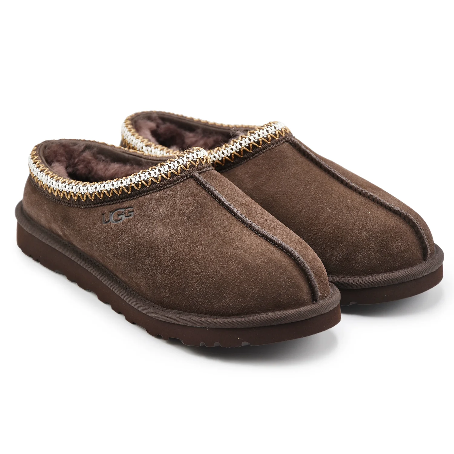 Sabot UGG Uomo Tasman II Marrone Dusted Cocoa Ricamo UGGbraid - Image 2