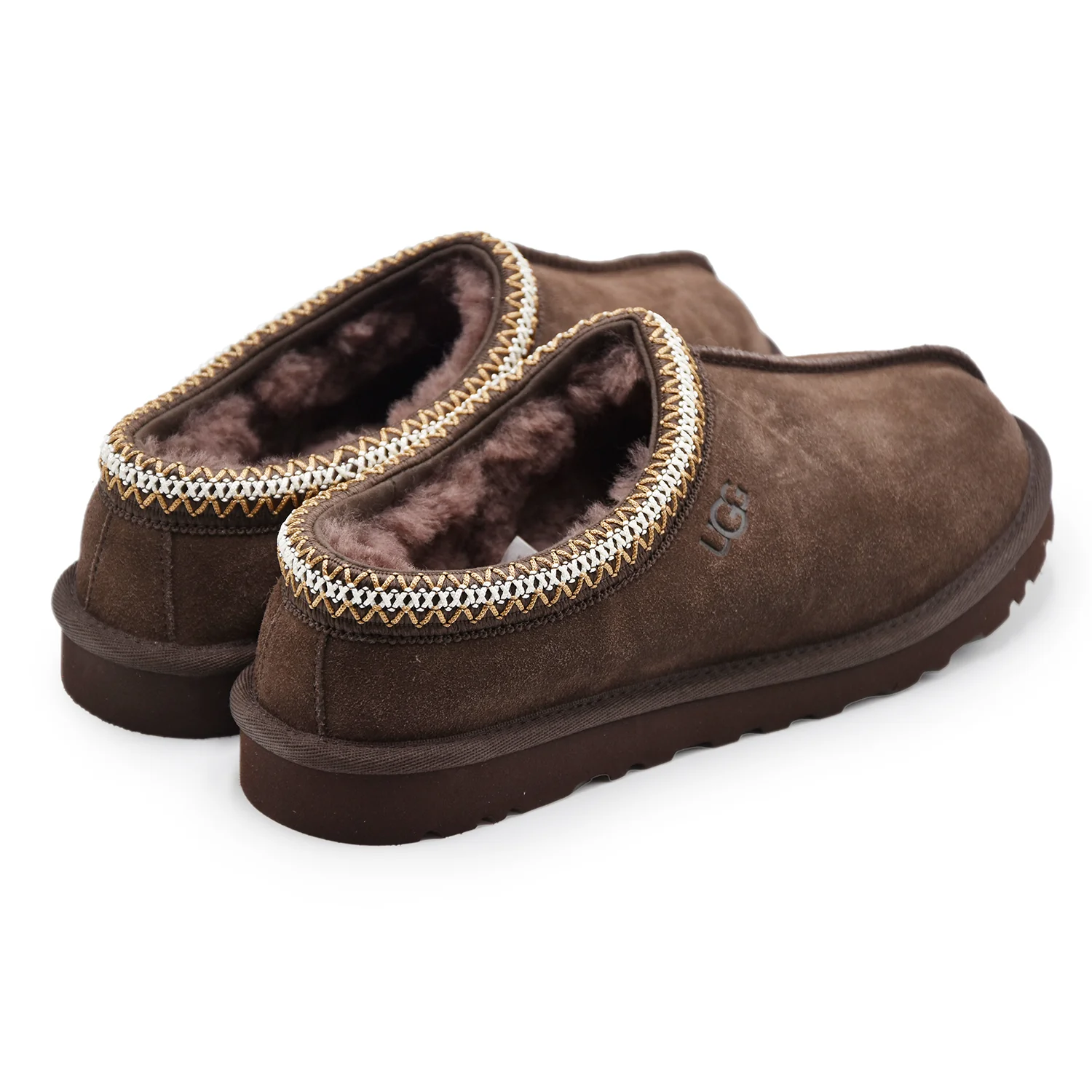Sabot UGG Uomo Tasman II Marrone Dusted Cocoa Ricamo UGGbraid - Image 5