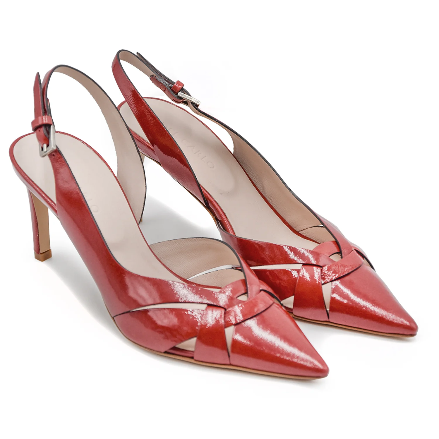 Chanel Del Carlo Vernice Rosso Confortevole E Femminile Donna - Image 2