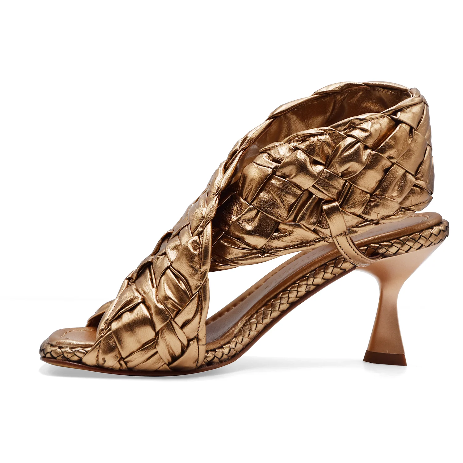 Pons Quintana Sandali Donna FIJI In Pelle Bronzo Made In Spain - Image 4