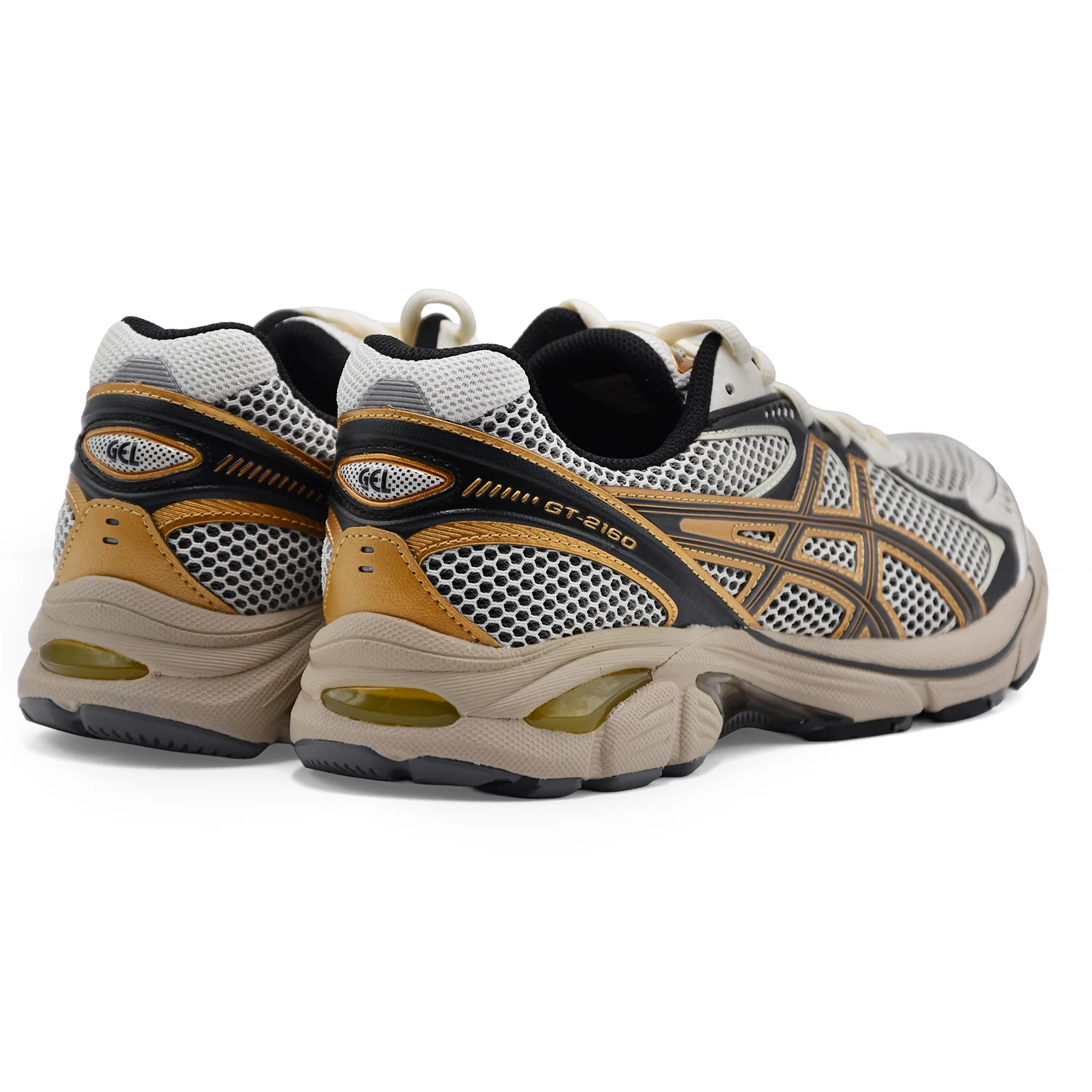 Sneakers Asics Uomo GT-2160 Tessuto Bianco Con Dettagli Neri - Image 3