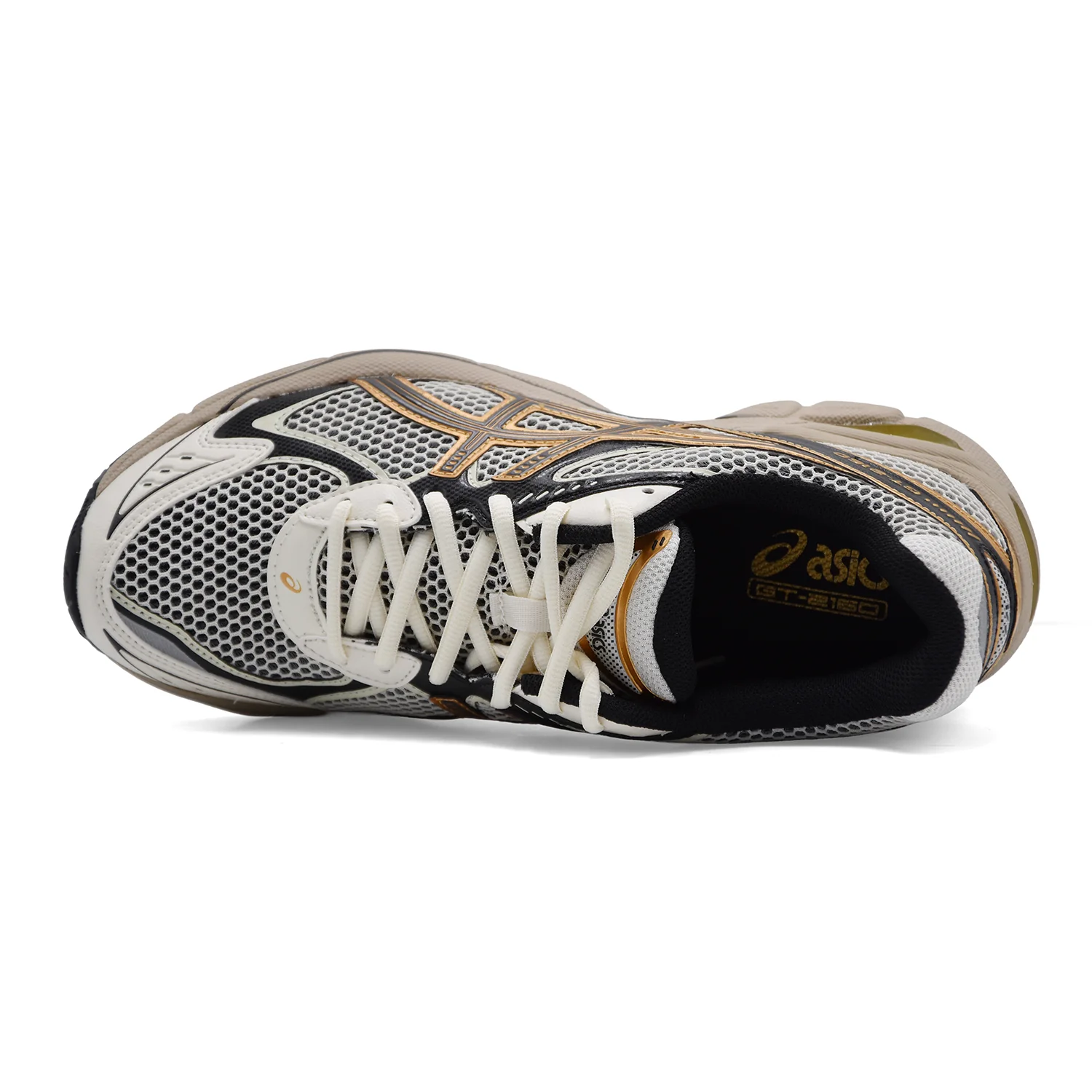 Sneakers Asics Uomo GT-2160 Tessuto Bianco Con Dettagli Neri - Image 6