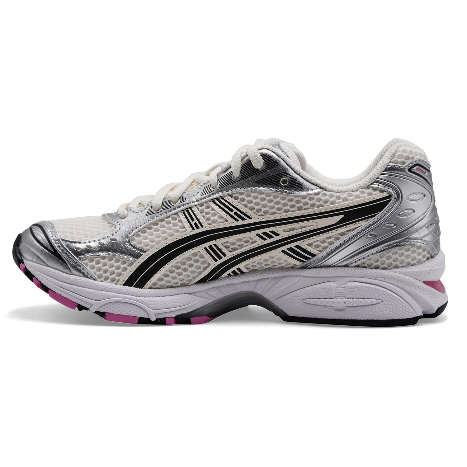 Sneakers Asics Da Donna Gel-Kayano 14 Bianca Con Dettagli Rosa - Image 4