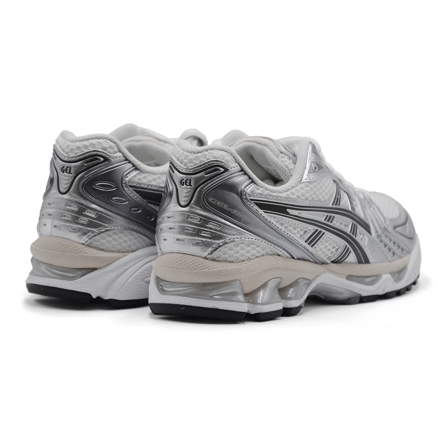Sneakers Asics Donna Modello GEL-KAYANO 14 White Graphite Grey - Image 4