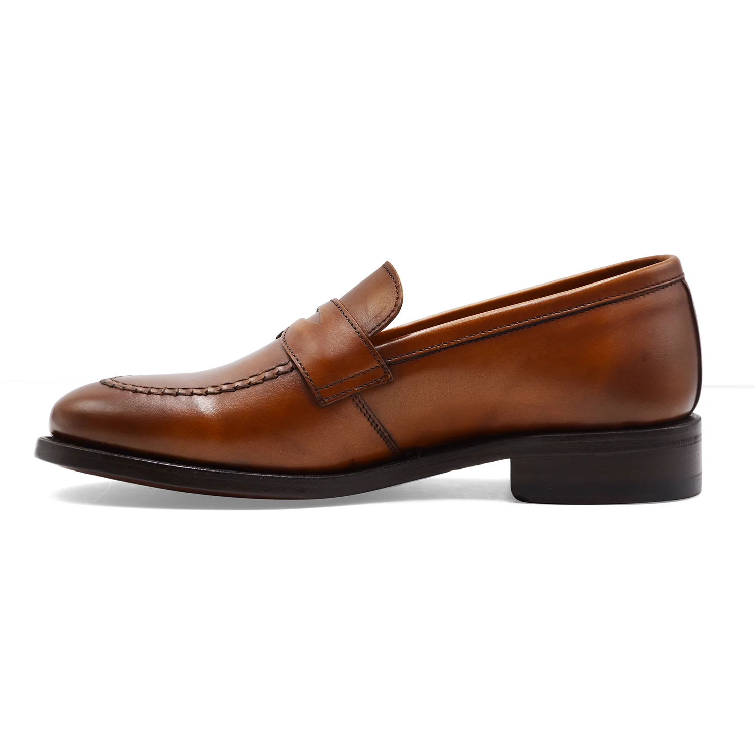 Mocassini Donna Berwick 1707 Goodyear Welt Pelle Cuoio Naturale - Image 4