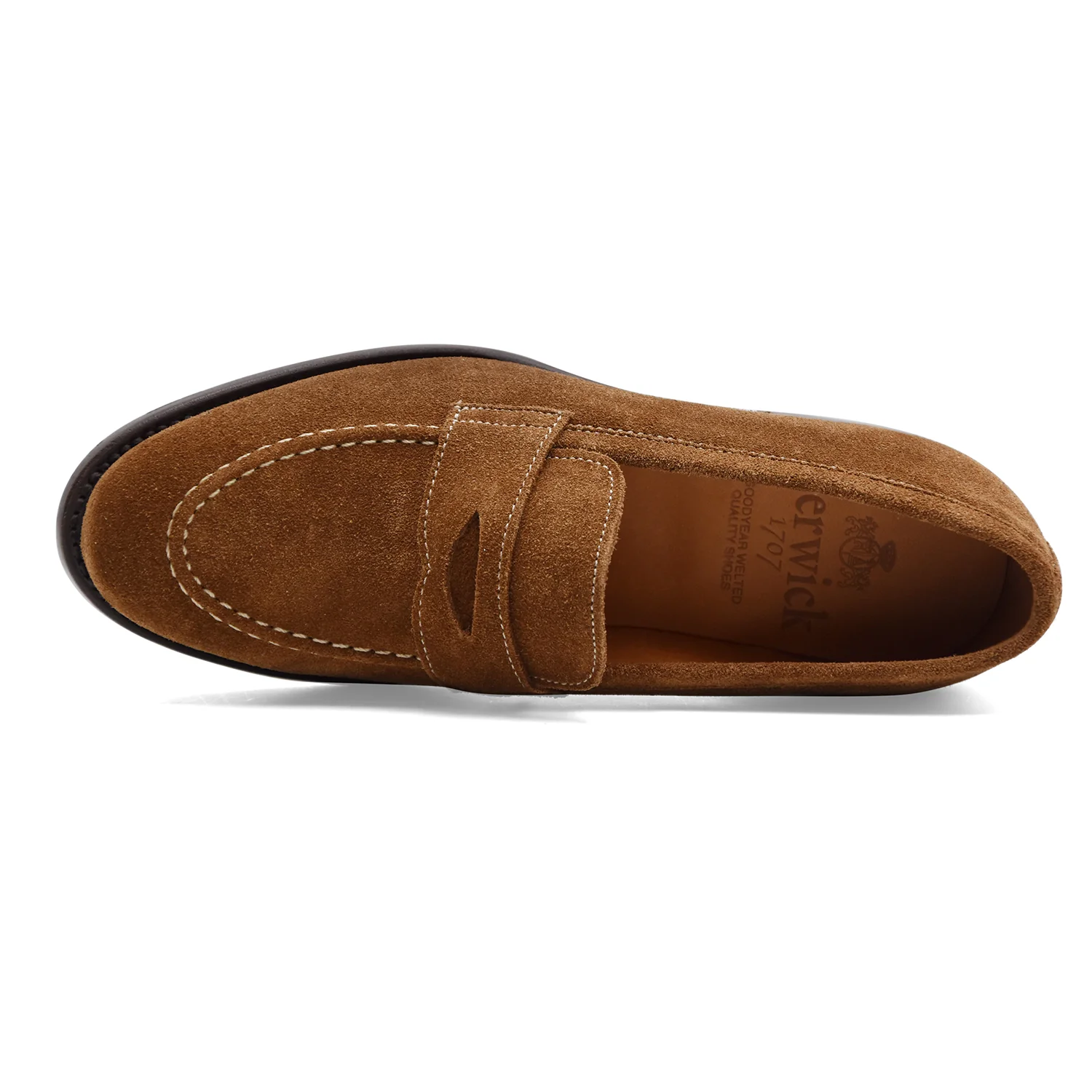 Mocassini Berwick 1707 Donna Camoscio Snuff Lavorazione Goodyear - Image 4
