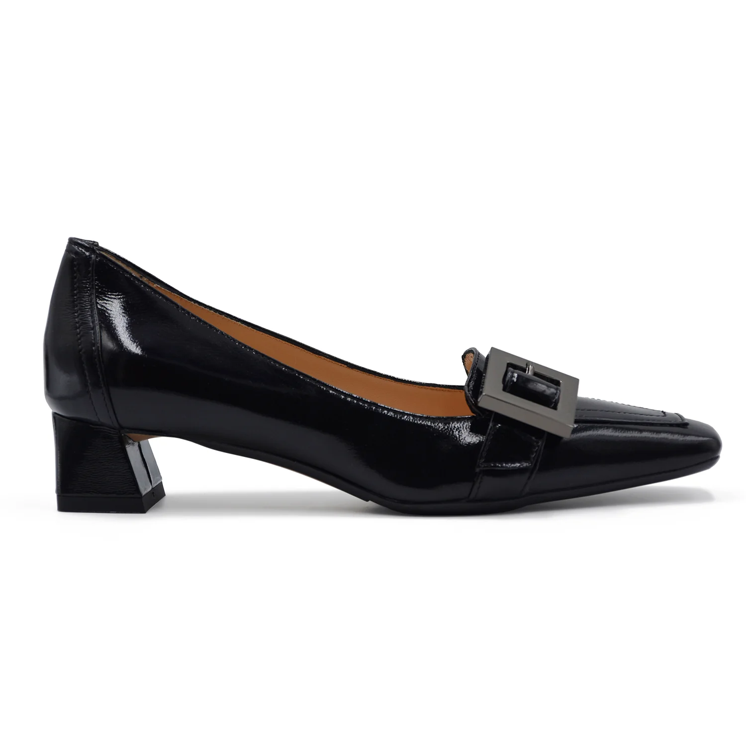 Décolleté Matteo Pitti Donna 1228 Nero In Pelle Spazzolata Chic