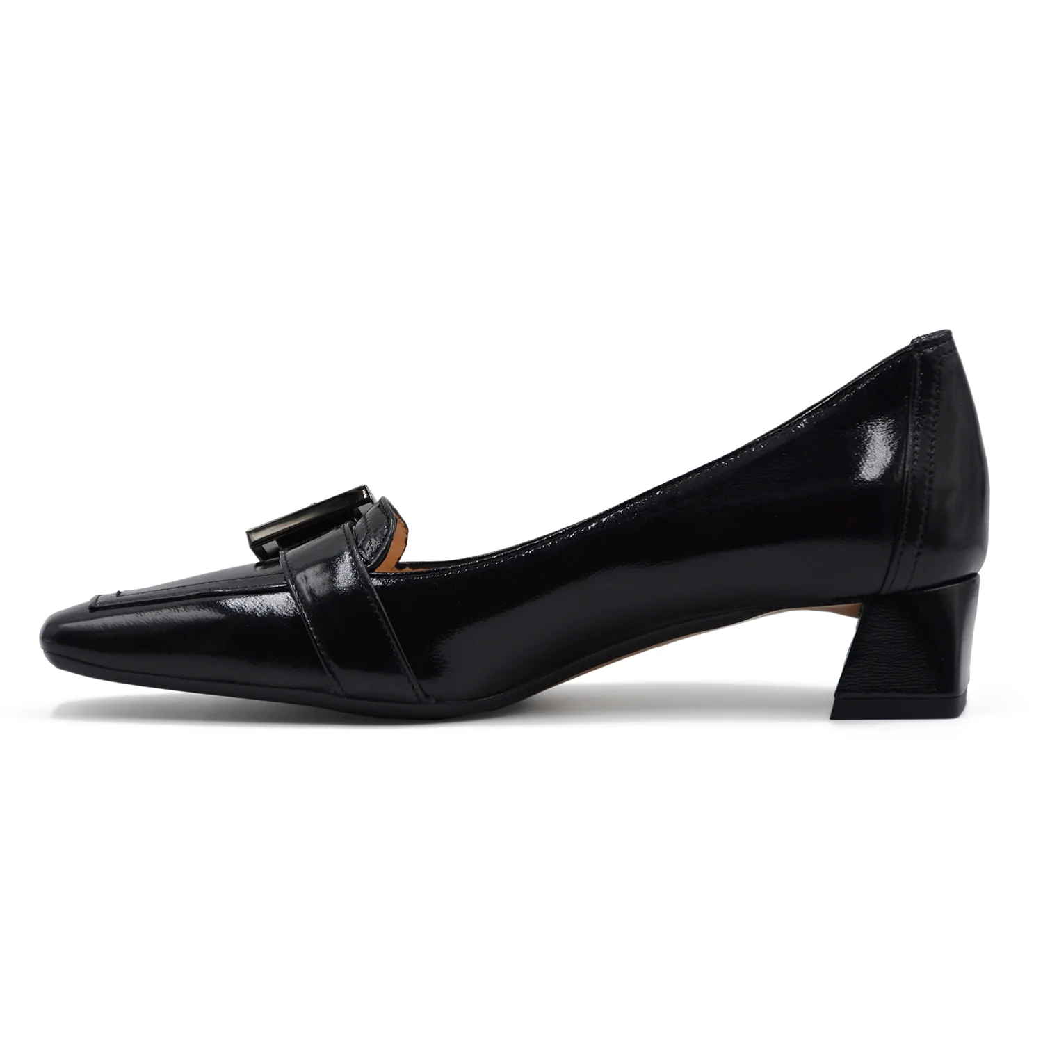Décolleté Matteo Pitti Donna 1228 Nero In Pelle Spazzolata Chic - Image 5