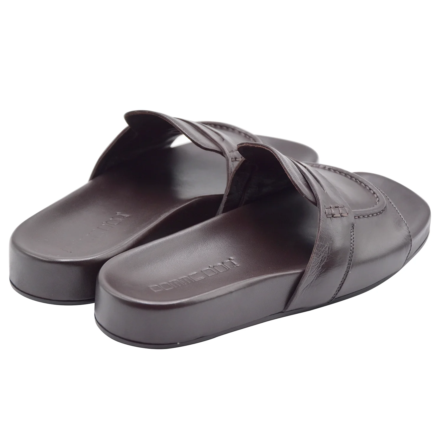 Sandali Design Mule Mocassino Donna Pomme D’Or Nero In Pelle - Image 5