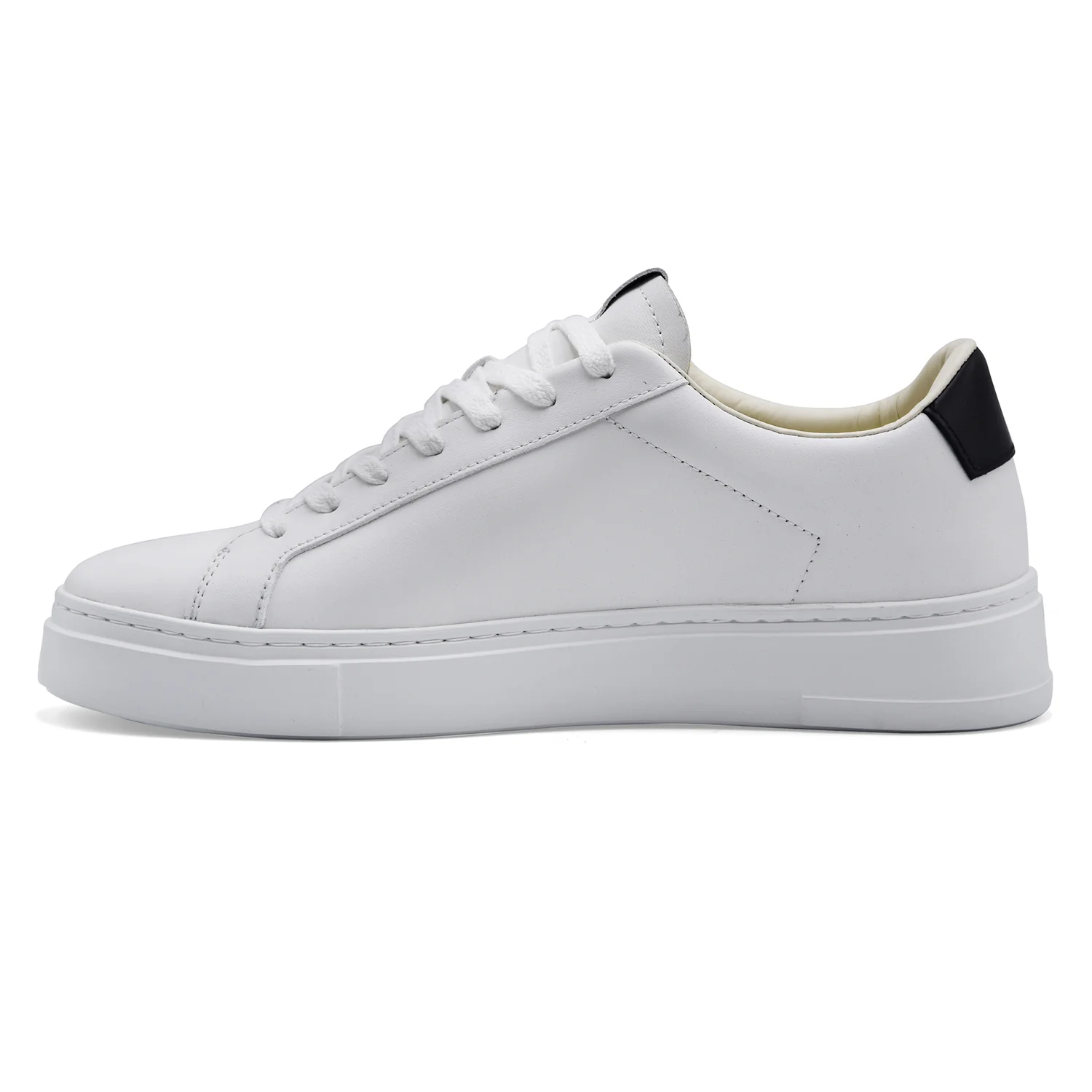 Sneakers Crime London Uomo Extralight Bianco Nero Made In Italy - Image 4