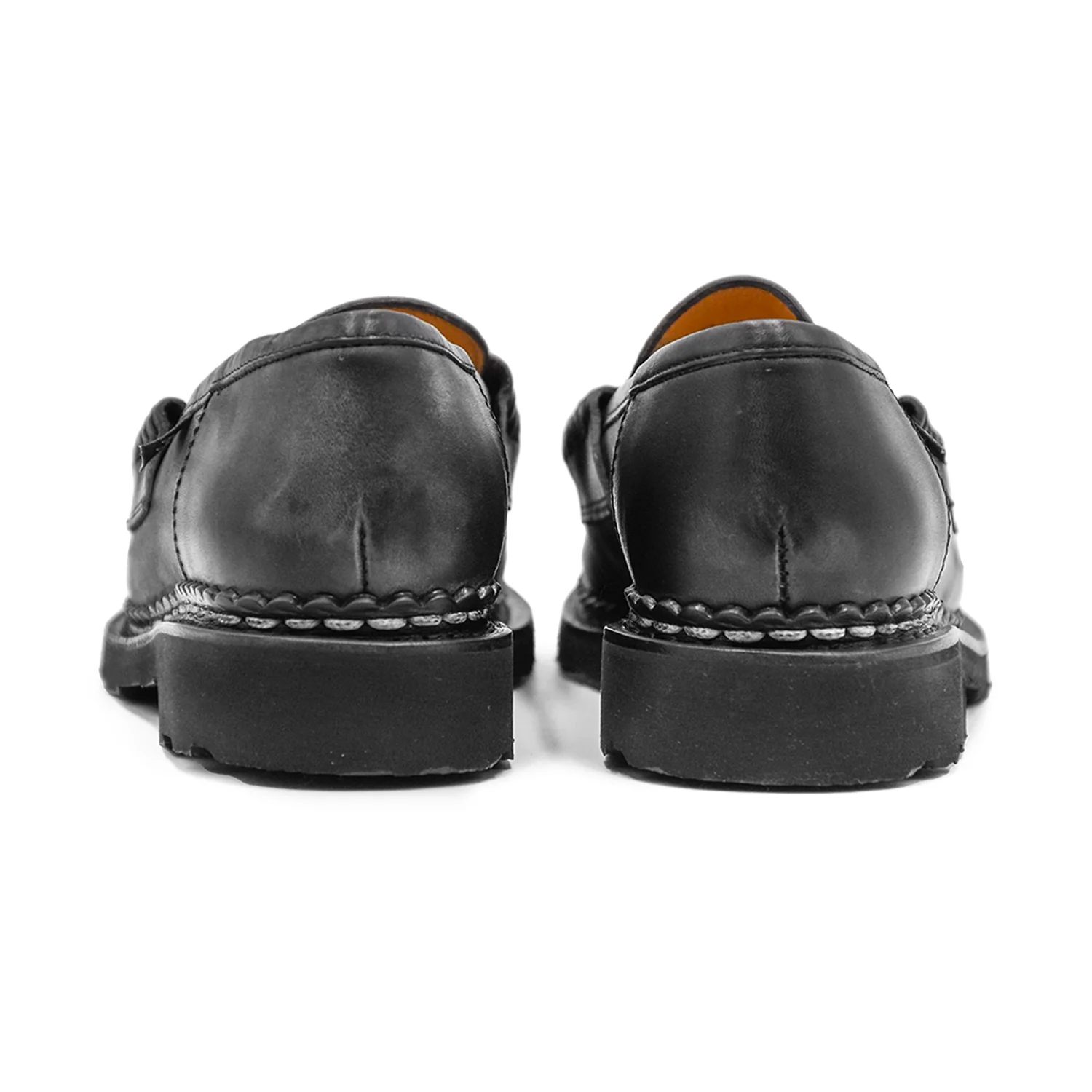 Mocassini Paraboot Donna Classico Orsay Griff Con Mascherina Nero - Image 4
