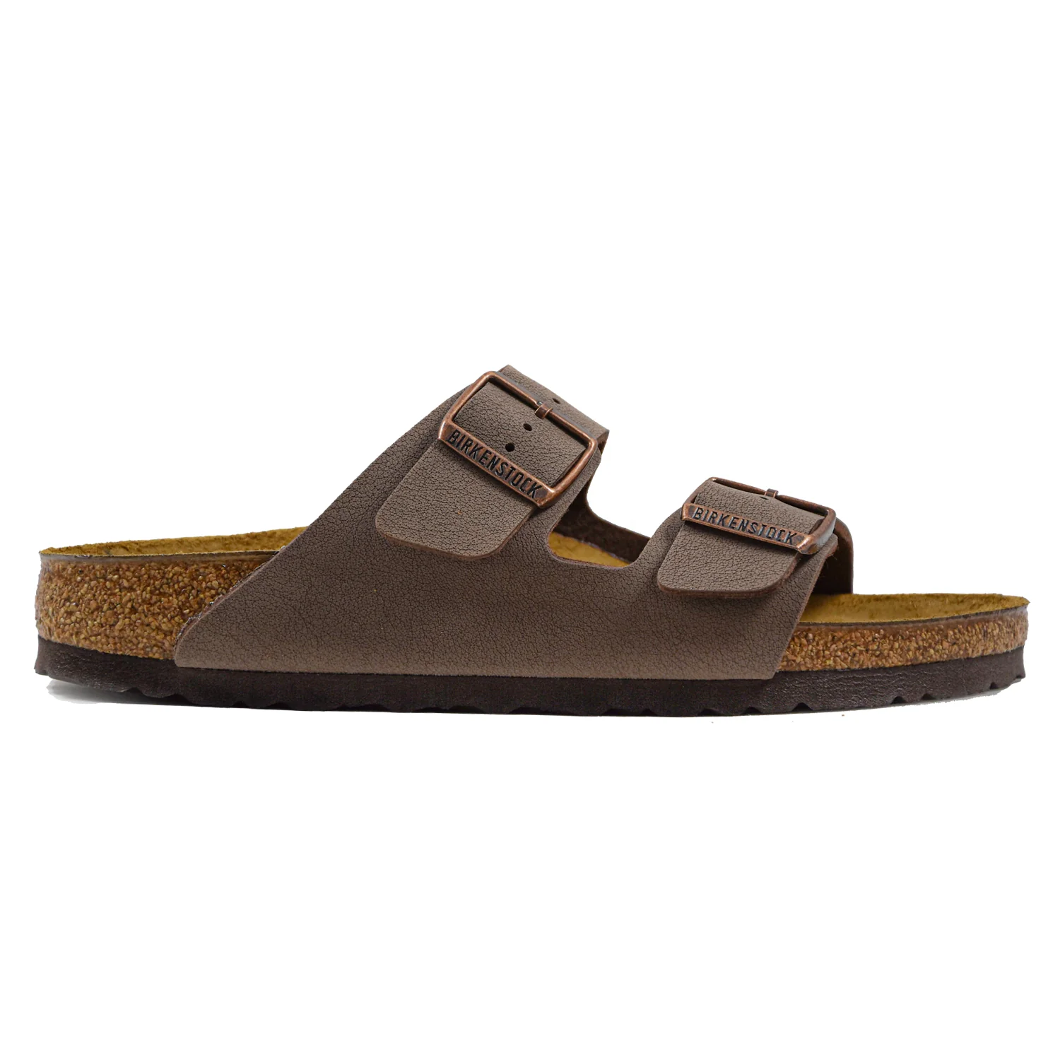 Birkenstock Sandali Donna Arizona Birko Flor Mocca Bordo Accentuato