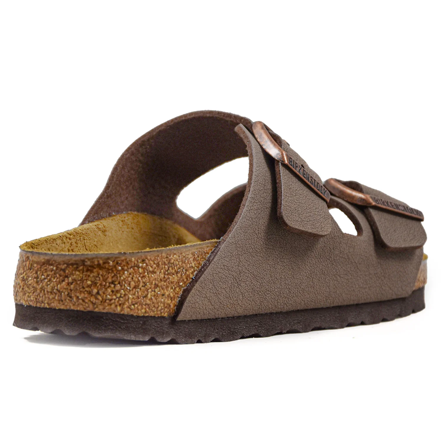 Birkenstock Sandali Donna Arizona Birko Flor Mocca Bordo Accentuato - Image 4