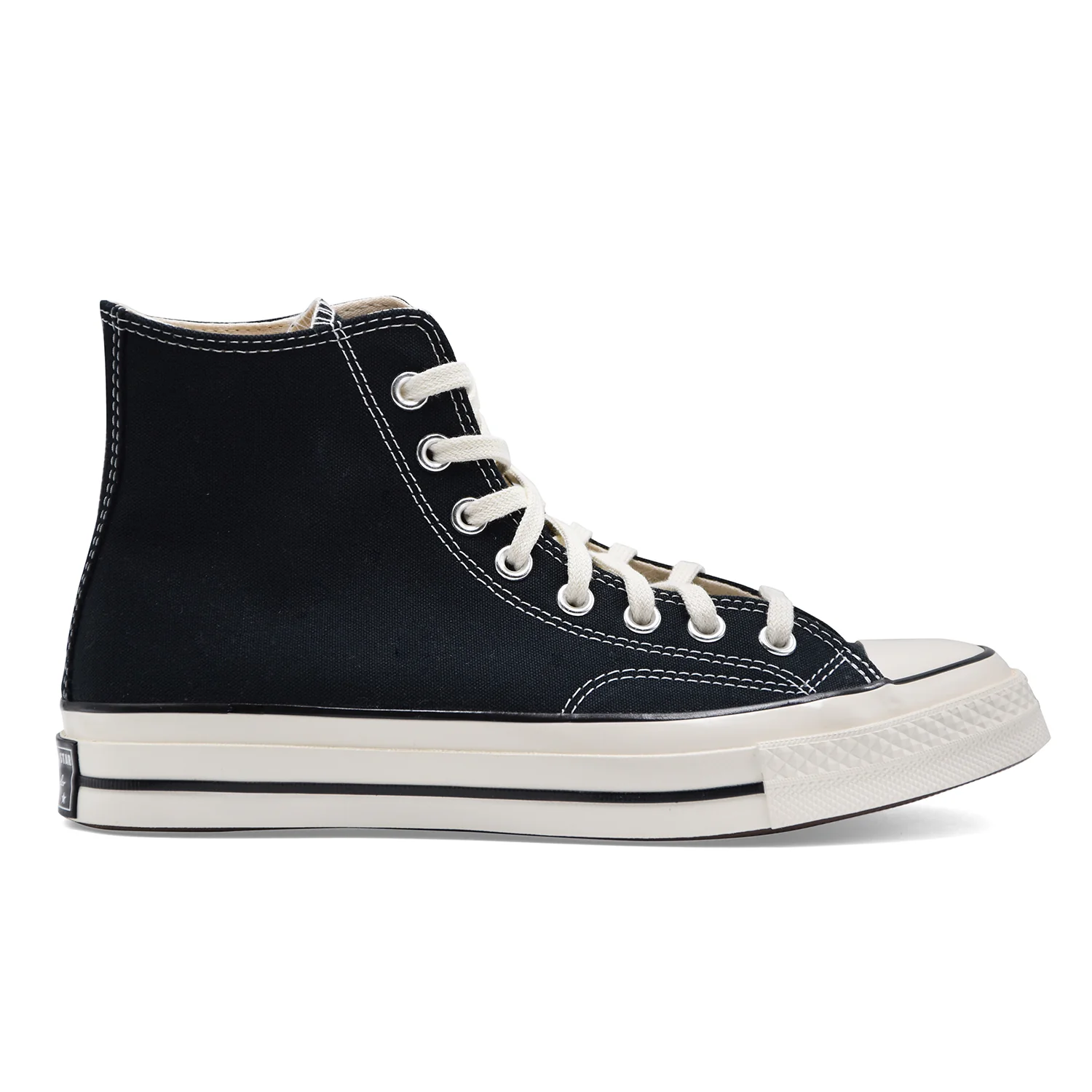 Converse Sneakers Da Uomo CHUCK 70 HI Tela Nera Stile Anni 70