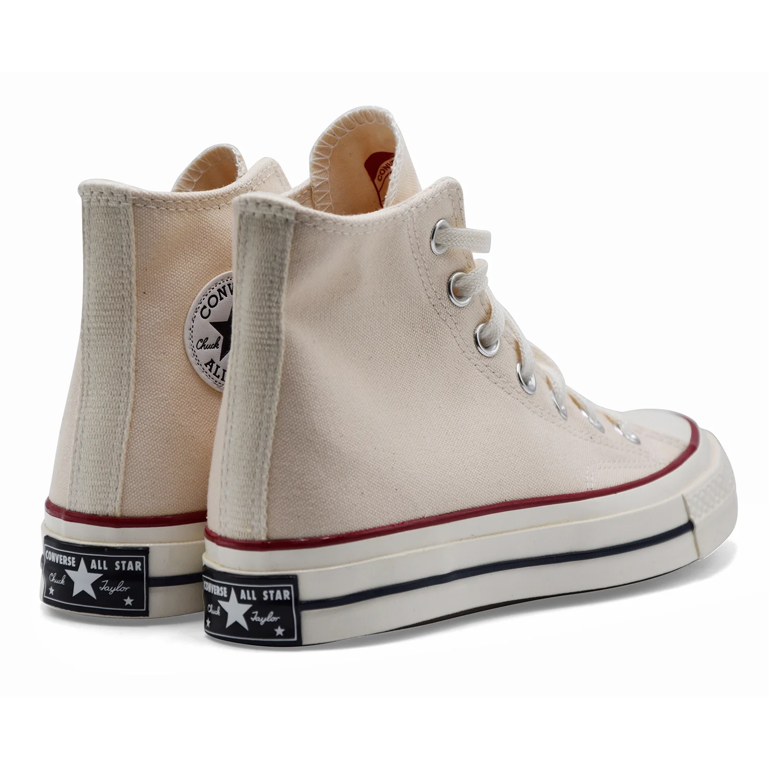 Converse Sneakers Alte Donna CHUCK 70 HI Bianca Logo Laterale - Image 3