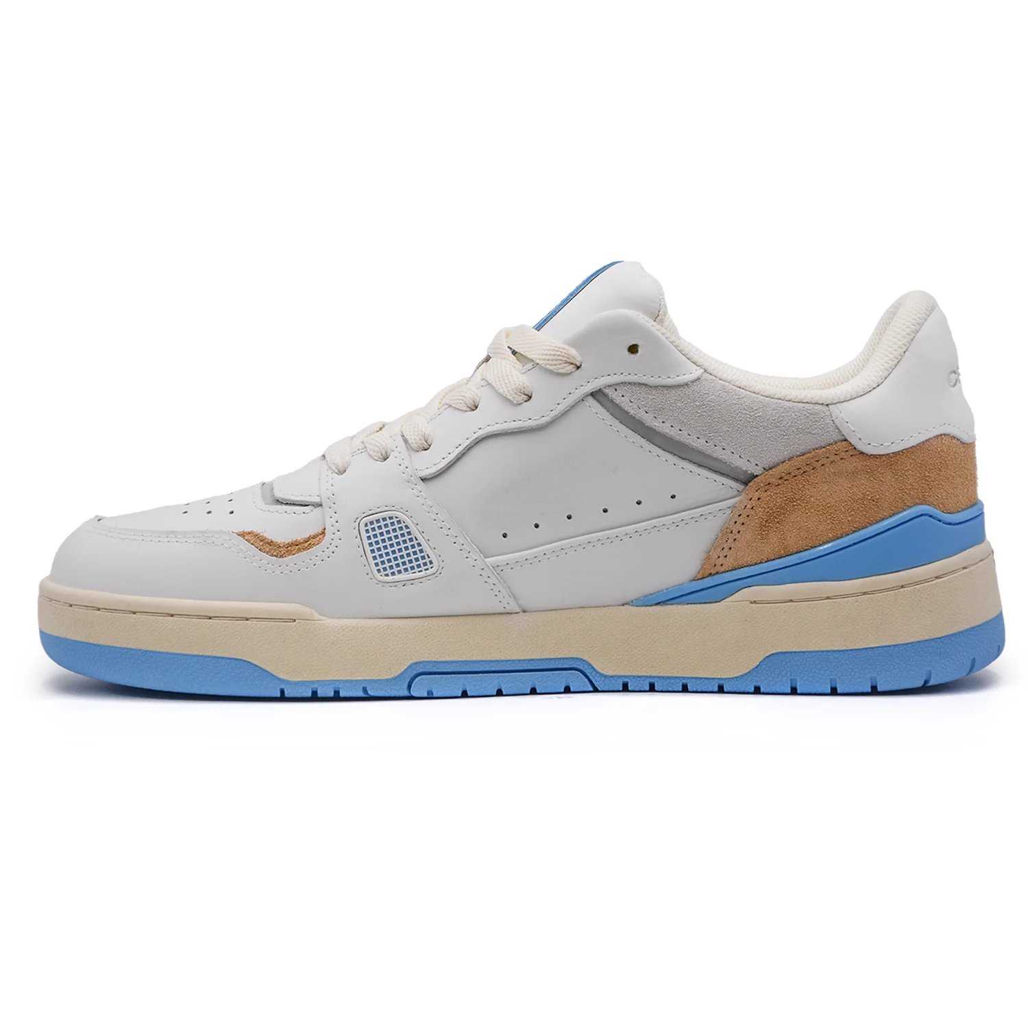 Crime Uomo Sneakers Bianco Off Court Ice Cube Punta Traforata - Image 4