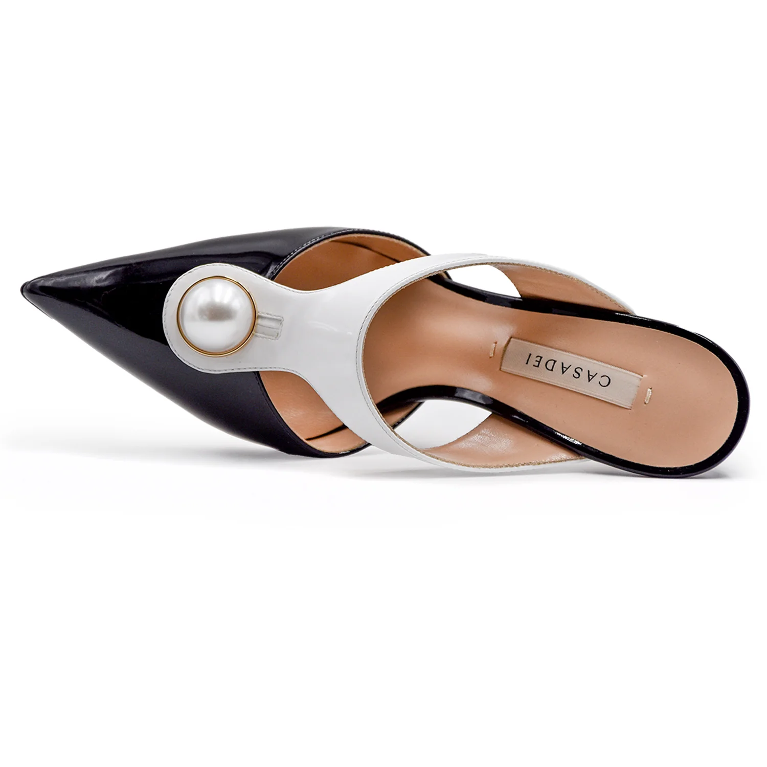 Sabot Casadei Julia Big Bianco Nero Per Ogni Occasione Donna - Image 3