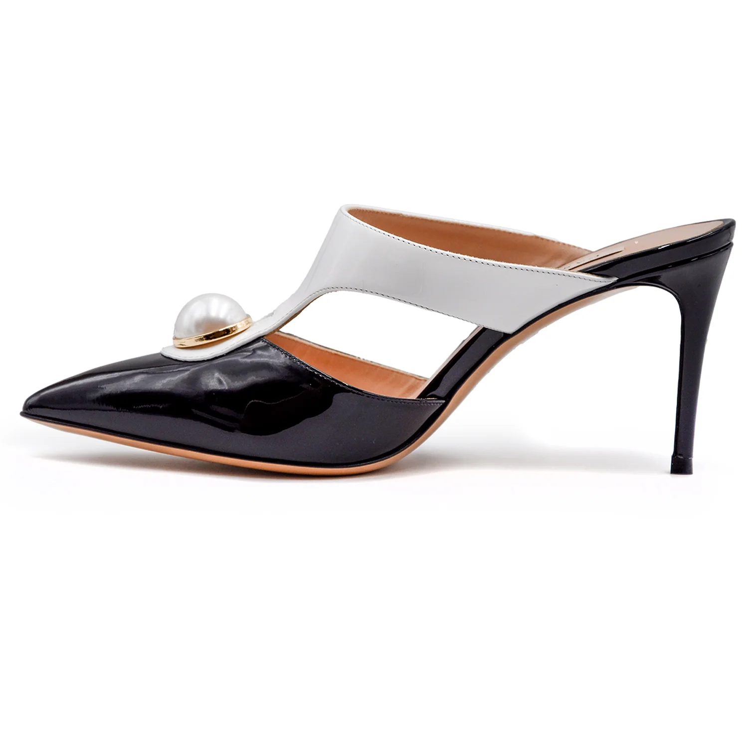 Sabot Casadei Julia Big Bianco Nero Per Ogni Occasione Donna - Image 4