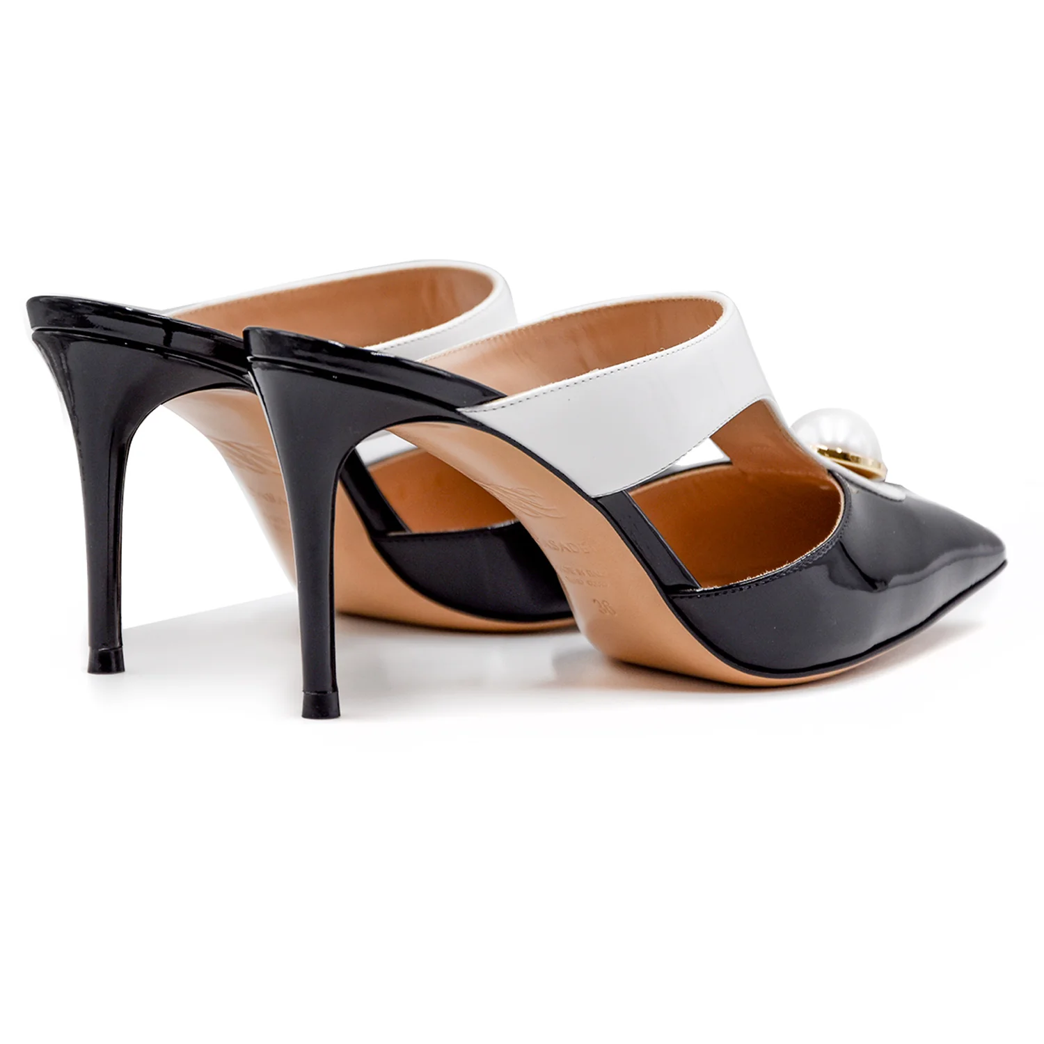 Sabot Casadei Julia Big Bianco Nero Per Ogni Occasione Donna - Image 5