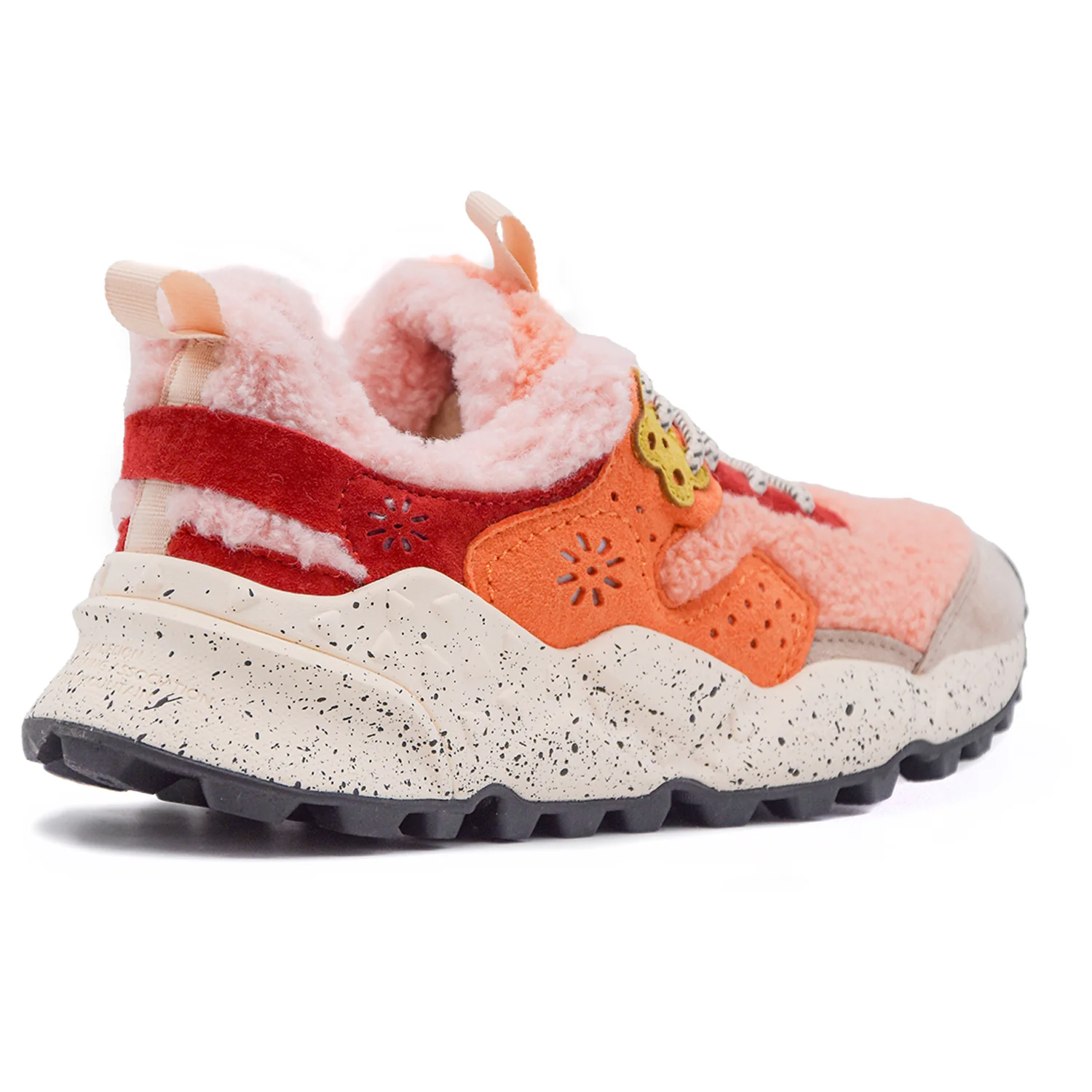 Sneakers Flower Mountain Kotetsu Arancio Donna Giocose E Colorate - Image 4